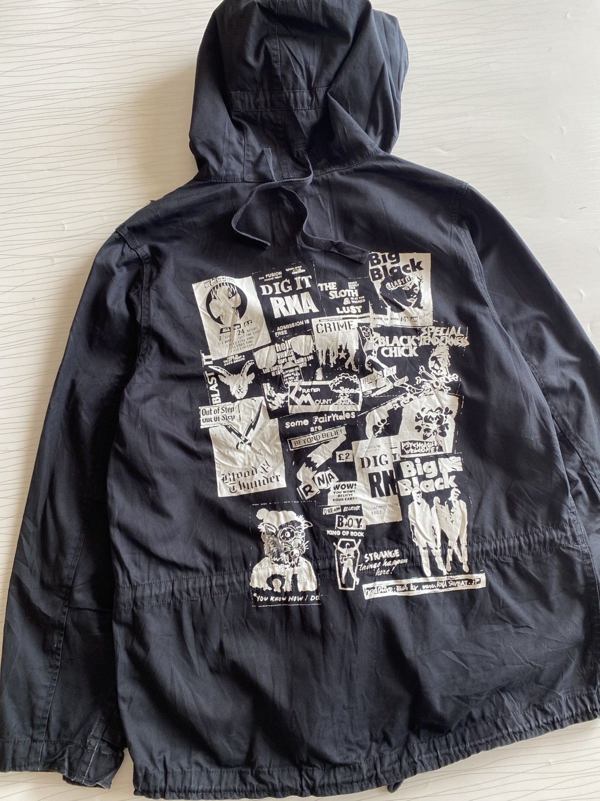 Japanese Brand × Vintage JAPANESE BRAND RNA REPUBLIC FLYING GEAR JACKET Size US L / EU 52-54 / 3 - 10 Thumbnail