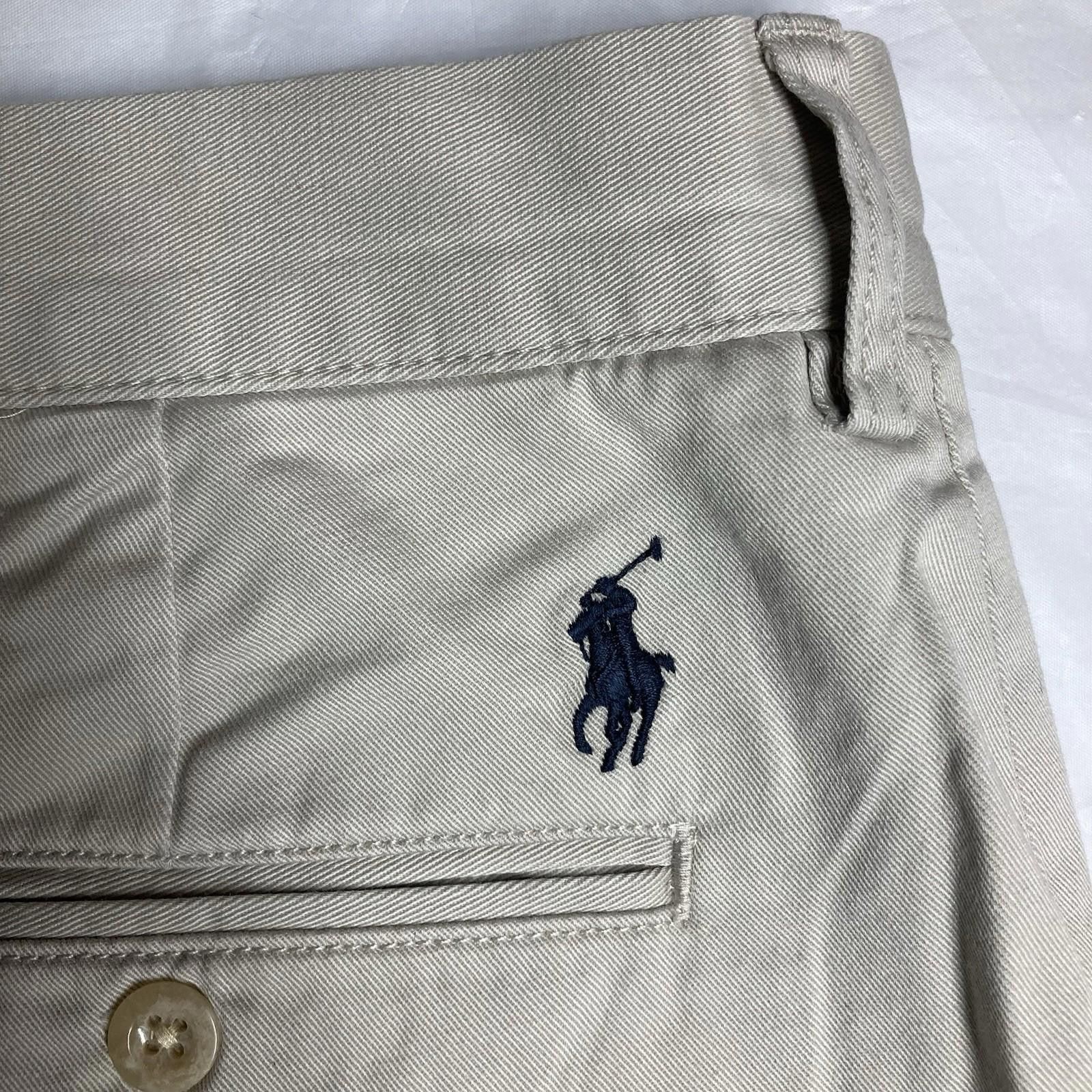 Polo Ralph Lauren Men’s Size 36 x 32 Polo Ralph Lauren Light Tan Preston Pants Size US 36 / EU 52 - 9 Thumbnail