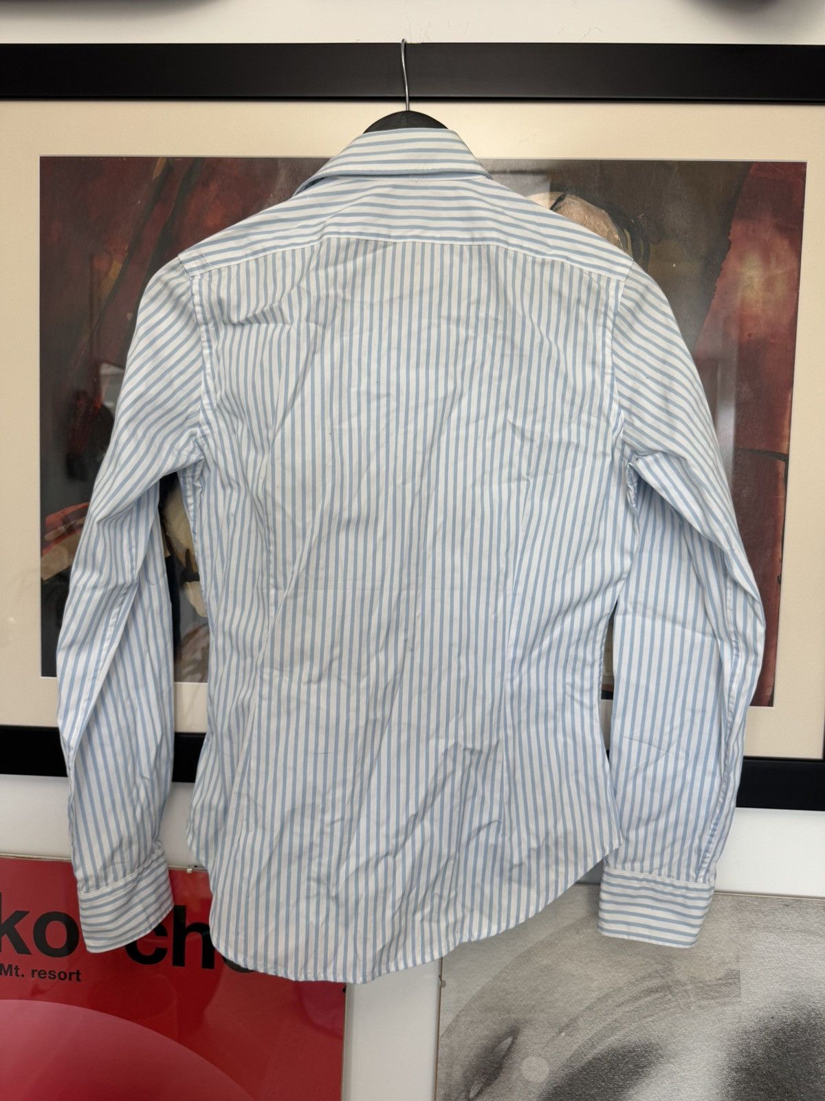 Ralph Lauren Ralph Lauren Women's Oxford Striped Button Down Shirt 6 Size M / US 6-8 / IT 42-44 - 3 Thumbnail