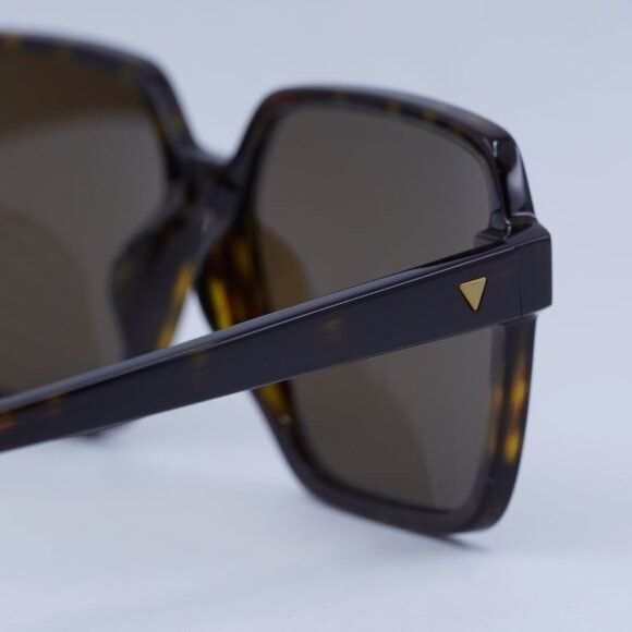 Bottega Veneta New Bottega Veneta BV1317SK 002 Sunglasses - Havana Frame Size ONE SIZE - 6 Thumbnail