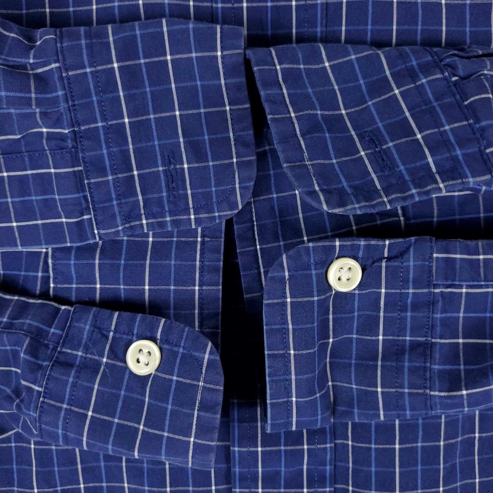 Ralph Lauren Ralph Lauren Shirt Mens XL Blue Check Pony Casual Button Up Long Sleeve Size US XL / EU 56 / 4 - 4 Thumbnail