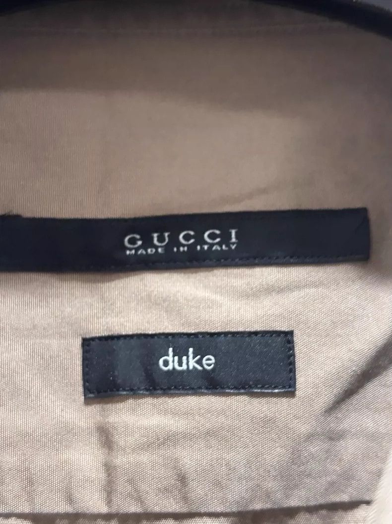 Gucci Gucci Long Sleeve Military Shirt-2506 Size US M / EU 48-50 / 2 - 6 Thumbnail