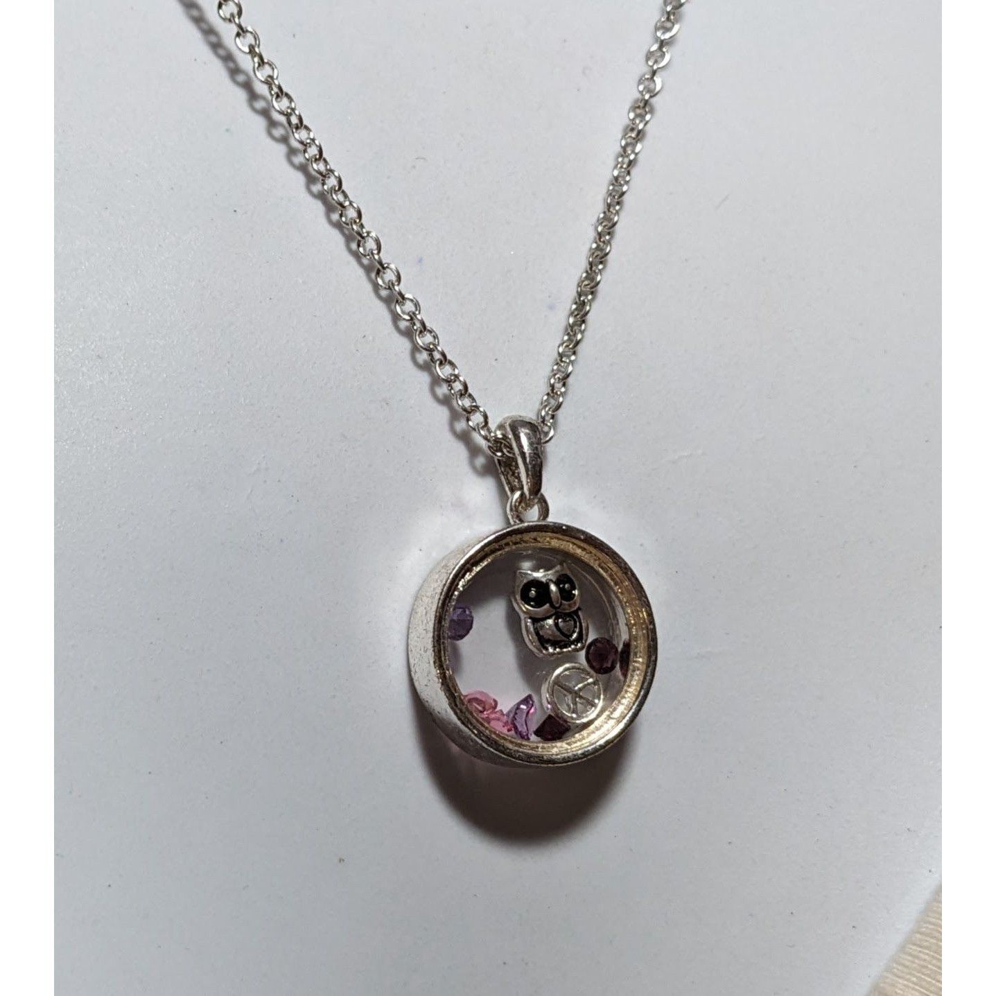 Other Owl Floating Locket Necklace Size ONE SIZE - 7 Thumbnail