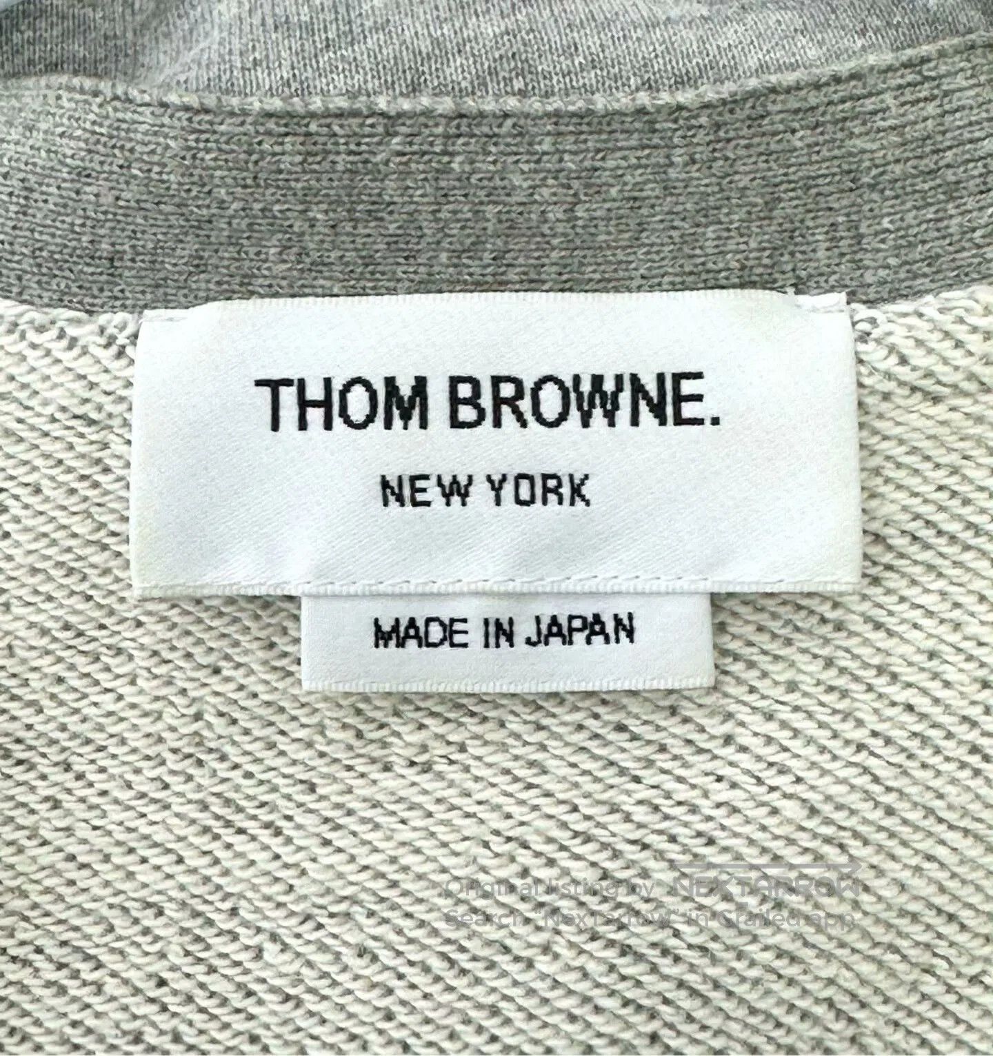 Thom Browne Gray Thom Browne Knit Cardigan Sweater. Size US S / EU 44-46 / 1 - 3 Thumbnail
