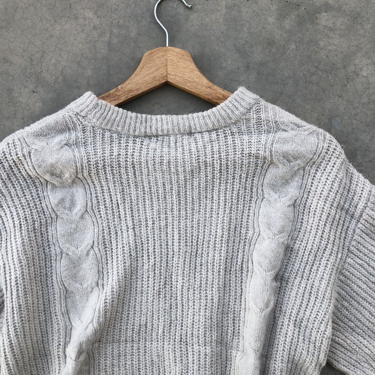Homespun Knitwear × Vintage 🔴Vintge Knitwear Warm & Soft Touch Grey Vintage Womenswear Size US L / EU 52-54 / 3 - 11 Thumbnail