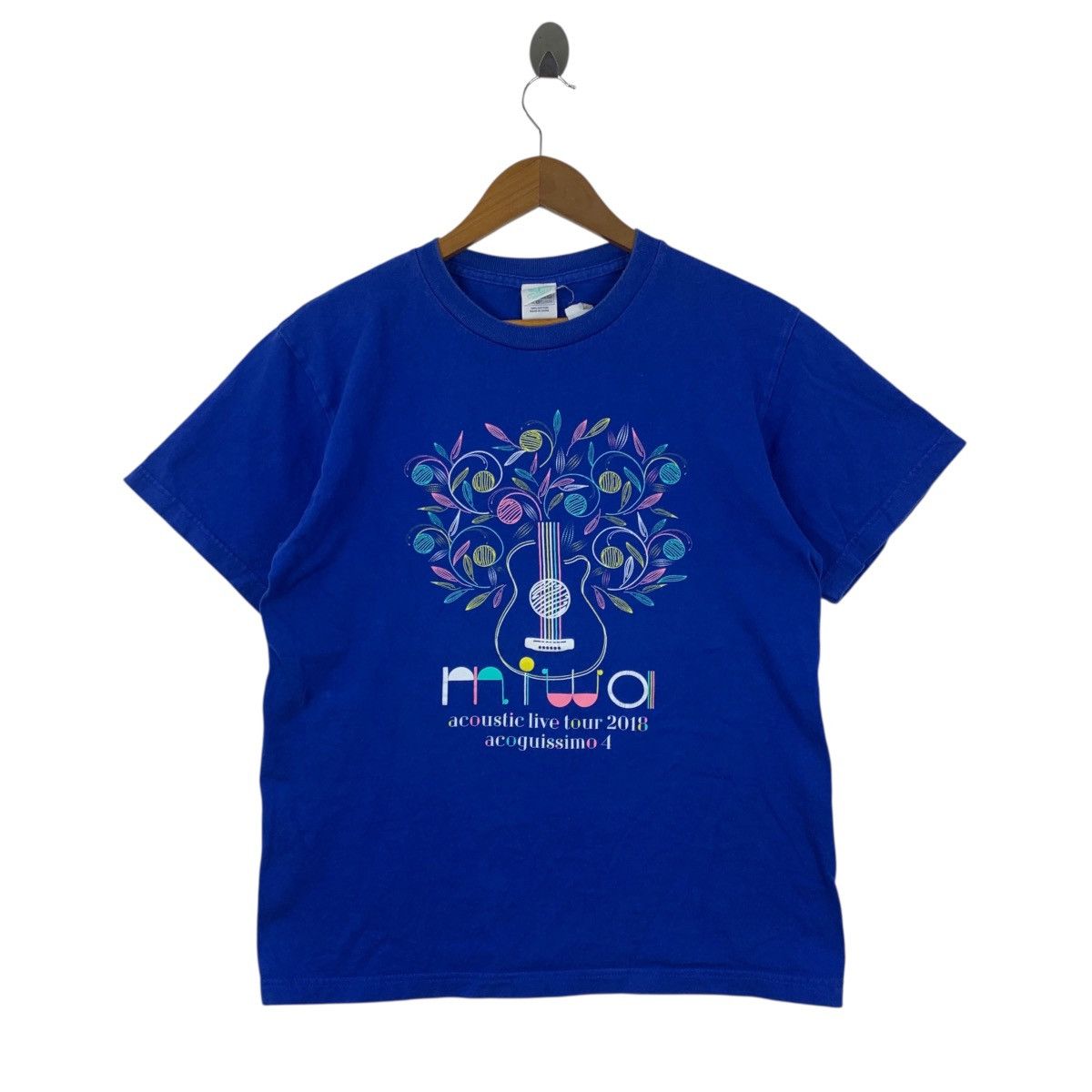 Vintage MIWA ACOUSTIC LIVE Tour 2018 Acoguissimo 4 TShirt Size US M / EU 48-50 / 2 - 1 Thumbnail
