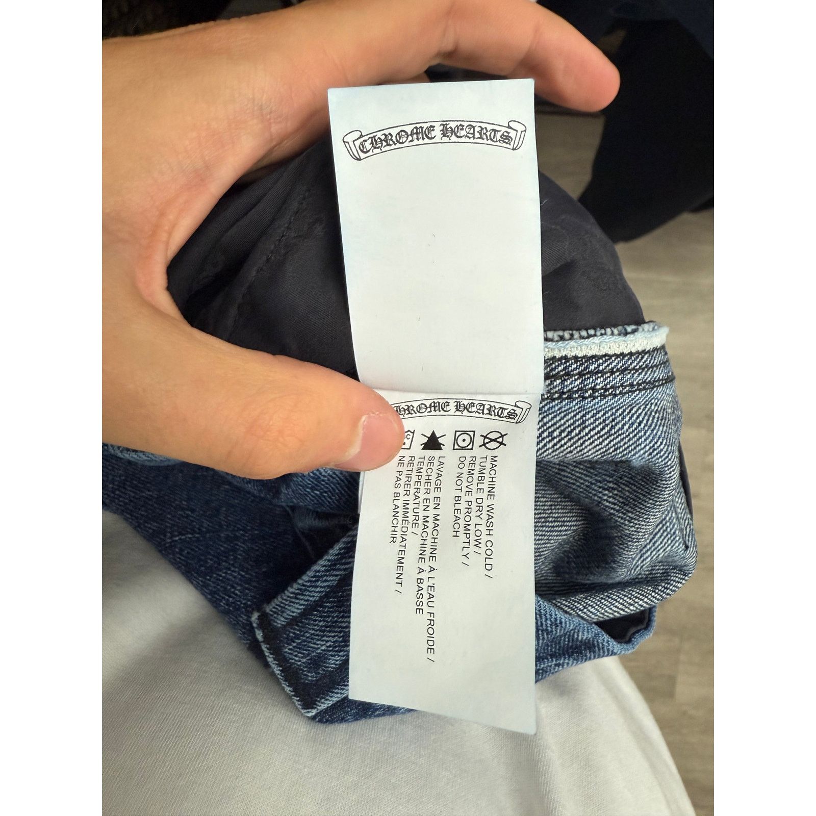 Chrome Hearts Chrome Hearts "Indigo Blue" Carpenter Jeans Size US 27 - 12 Thumbnail