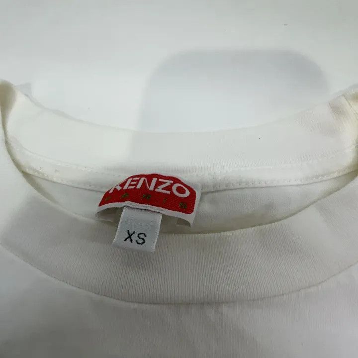 Kenzo Kenzo Poppy Flower Embroidered T-Shirt -2507 Size XS / US 0-2 / IT 36-38 - 5 Thumbnail