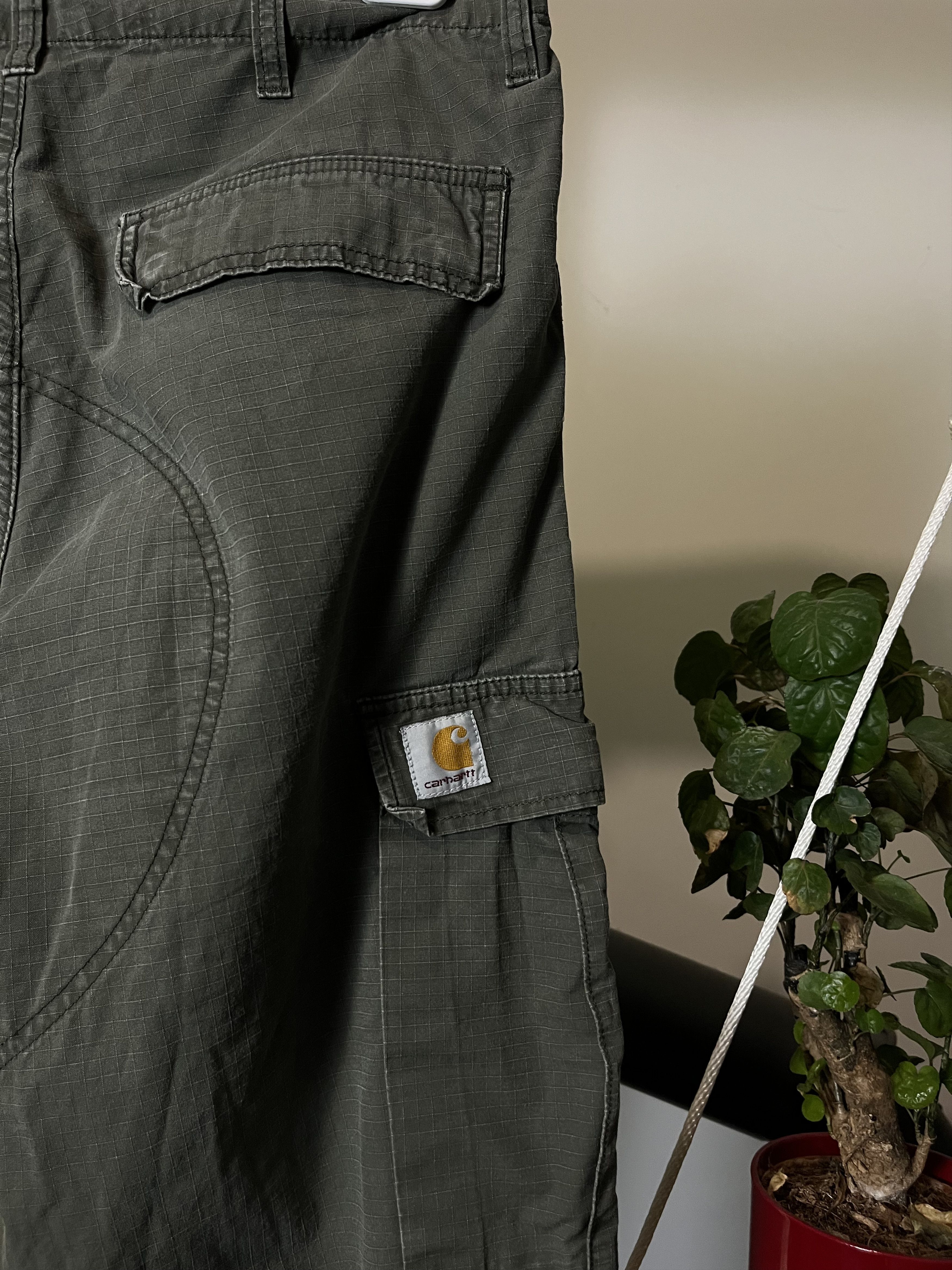 Carhartt × Vintage Vintage Carhartt Double Knee Cargo Pants 32x32 Size US 32 / EU 48 - 4 Thumbnail