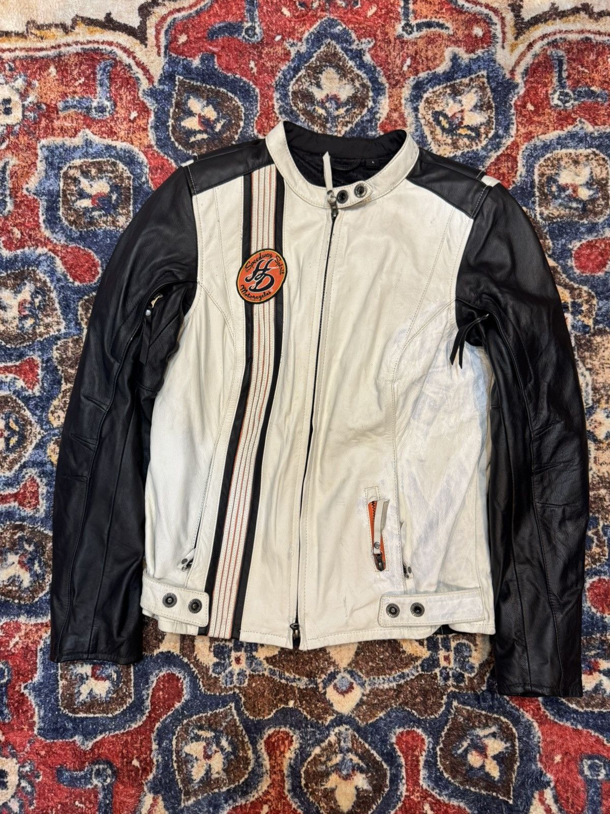 Harley Davidson Harley Davidson Leather Jacket Bike Vintage Size US M / EU 48-50 / 2 - 3 Thumbnail
