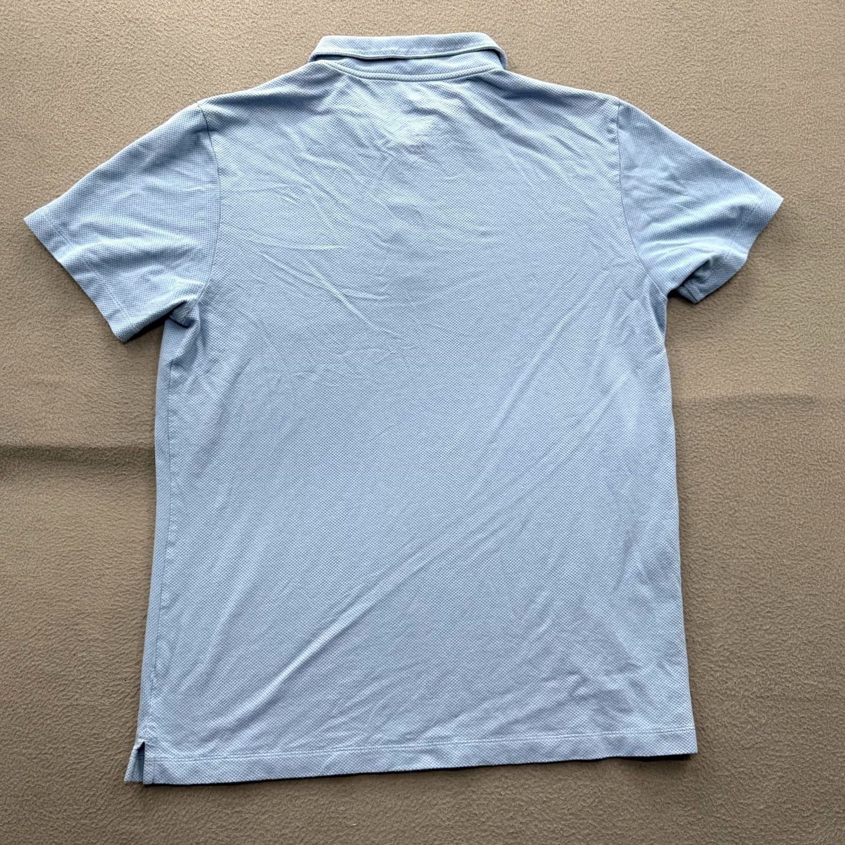 Vintage Mack Weldon Polo Shirt Mens 2XL Blue Pocket Lightweight Stretch Knit Casual Size US XXL / EU 58 / 5 - 2 Thumbnail