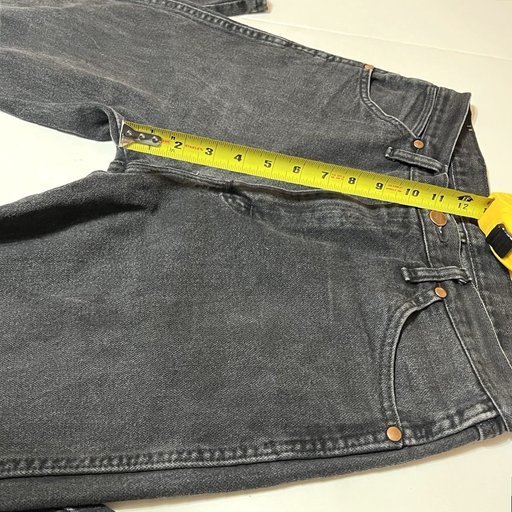 Wrangler VINTAGE Wrangler Cowboy Cut Denim Jeans Black Mens 32 x 34 Size US 32 / EU 48 - 4 Thumbnail