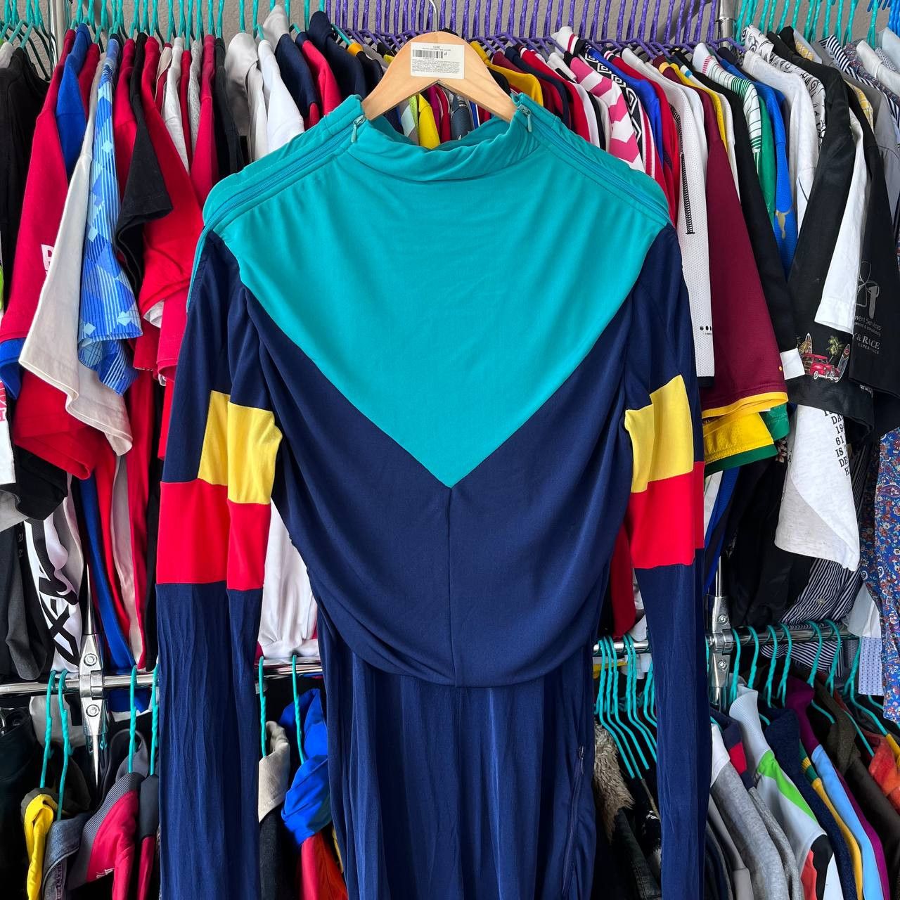 Adidas 80s Adidas Cycling Overalls Tracksuit Made in West Germany Size US 32 / EU 48 - 6 Thumbnail