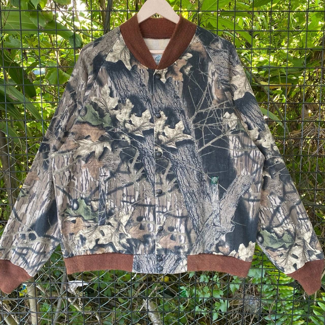 Mossy Oaks × Vintage Vintage Mousy oaks Real Tree Printed Button Up Jacket Size US L / EU 52-54 / 3 - 2 Thumbnail