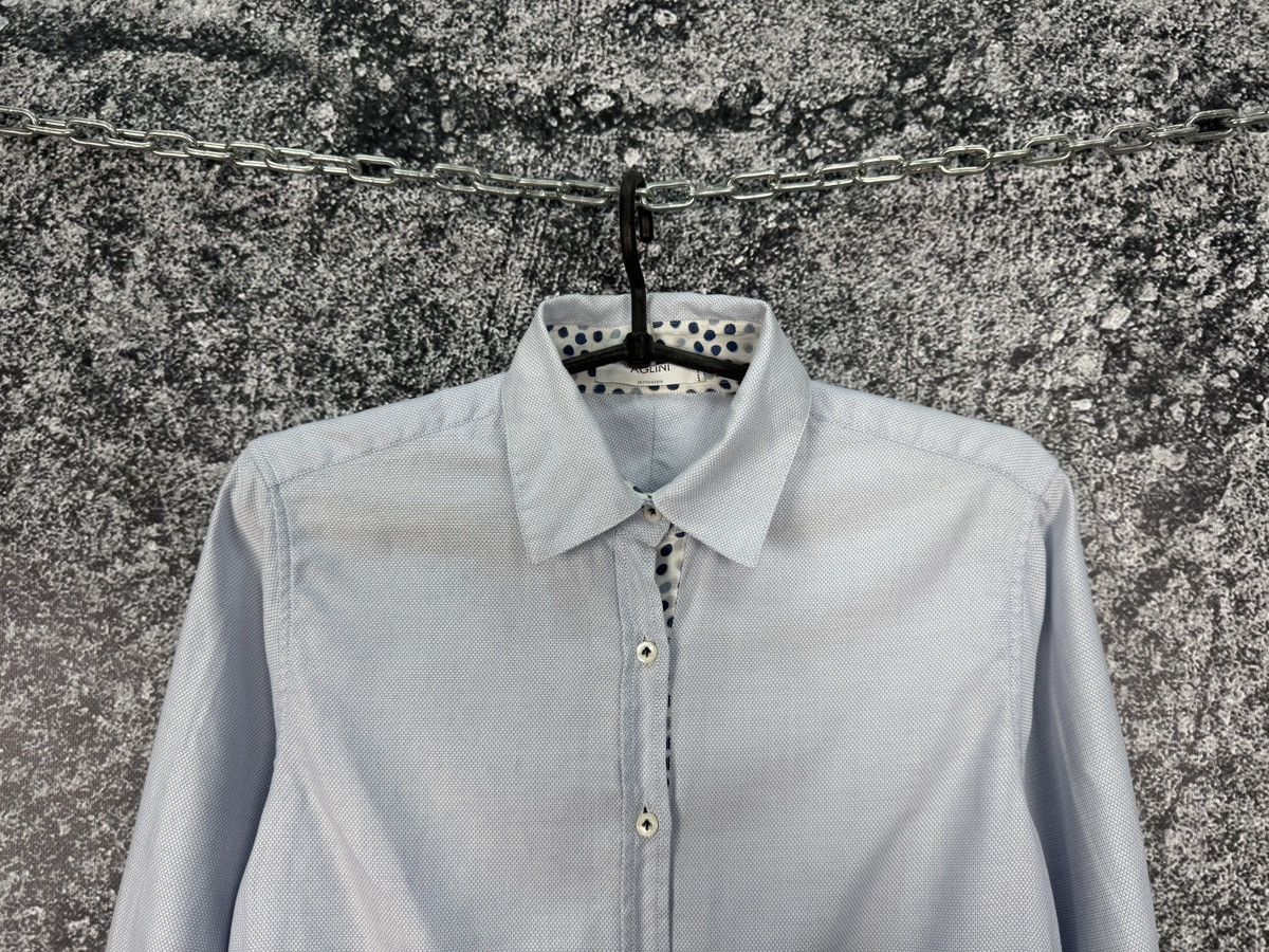 AGLINI Women’s AGLINI Long Sleeve Shirt Button Up Made in Italy S-M Size S / US 4 / IT 40 - 2 Thumbnail