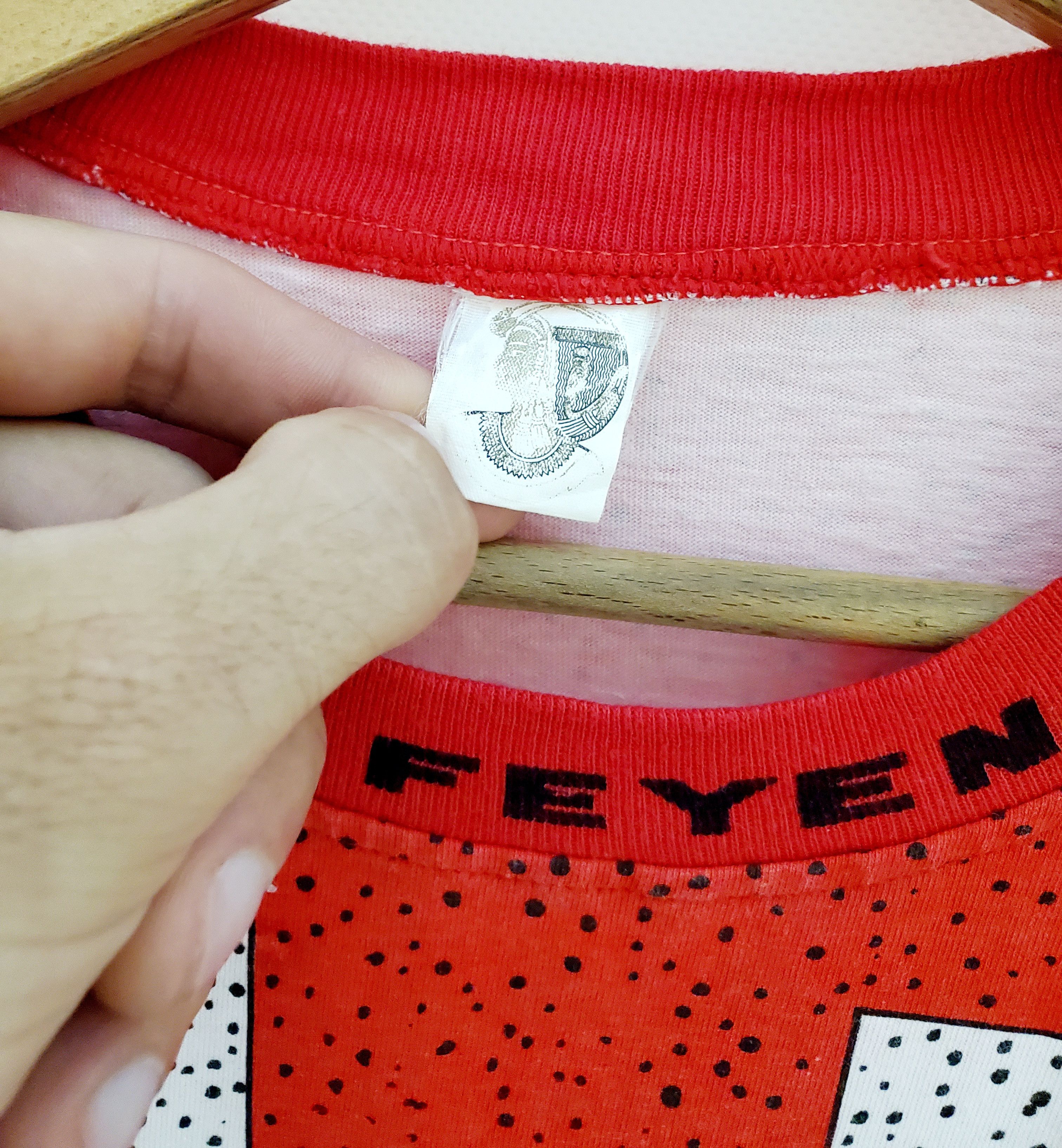 Other Vintage90s FEYENOORD ROTTERDAM football OVER Print T-shirt L Size US L / EU 52-54 / 3 - 5 Thumbnail