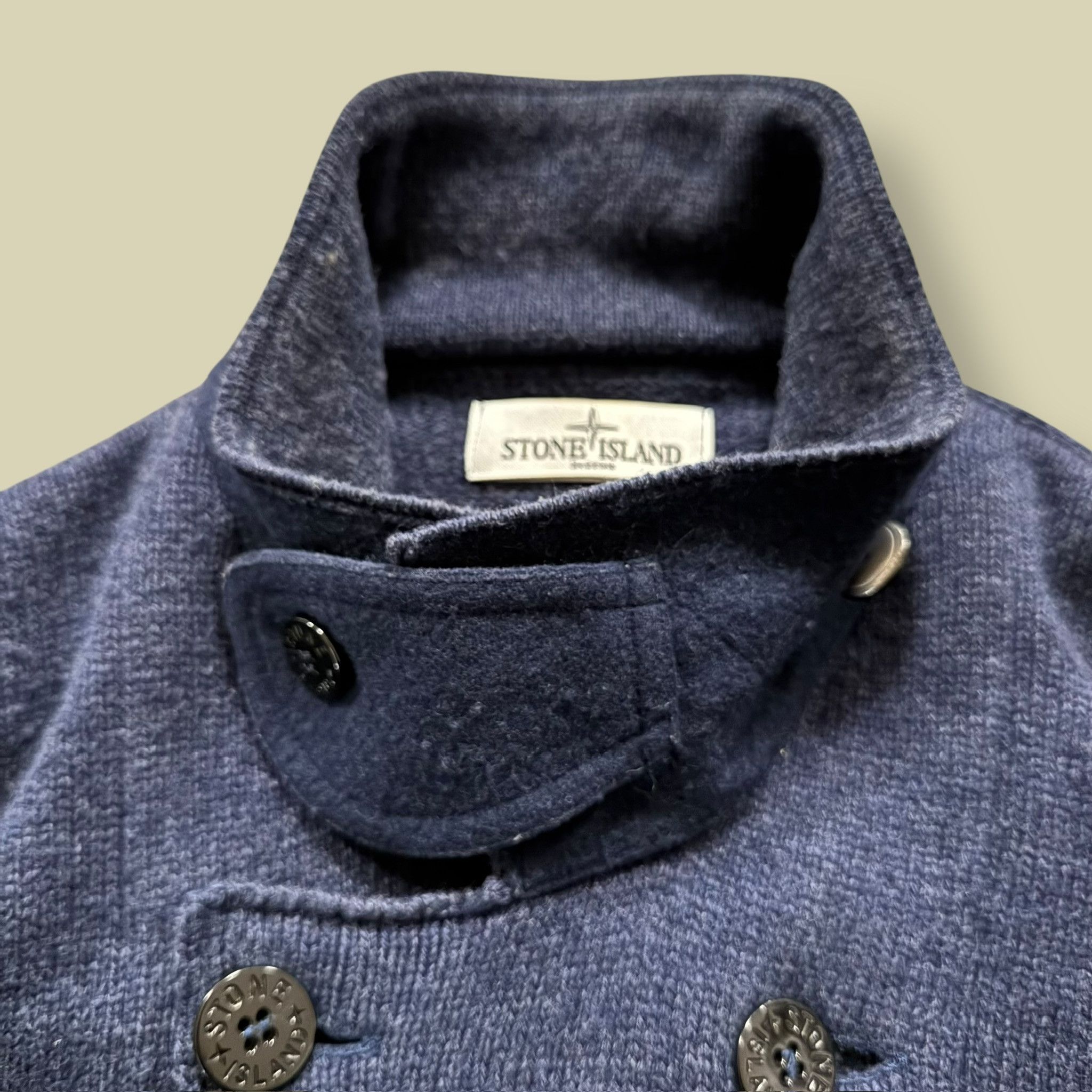 Stone Island Stone Island blue wool sweater Size US L / EU 52-54 / 3 - 2 Thumbnail