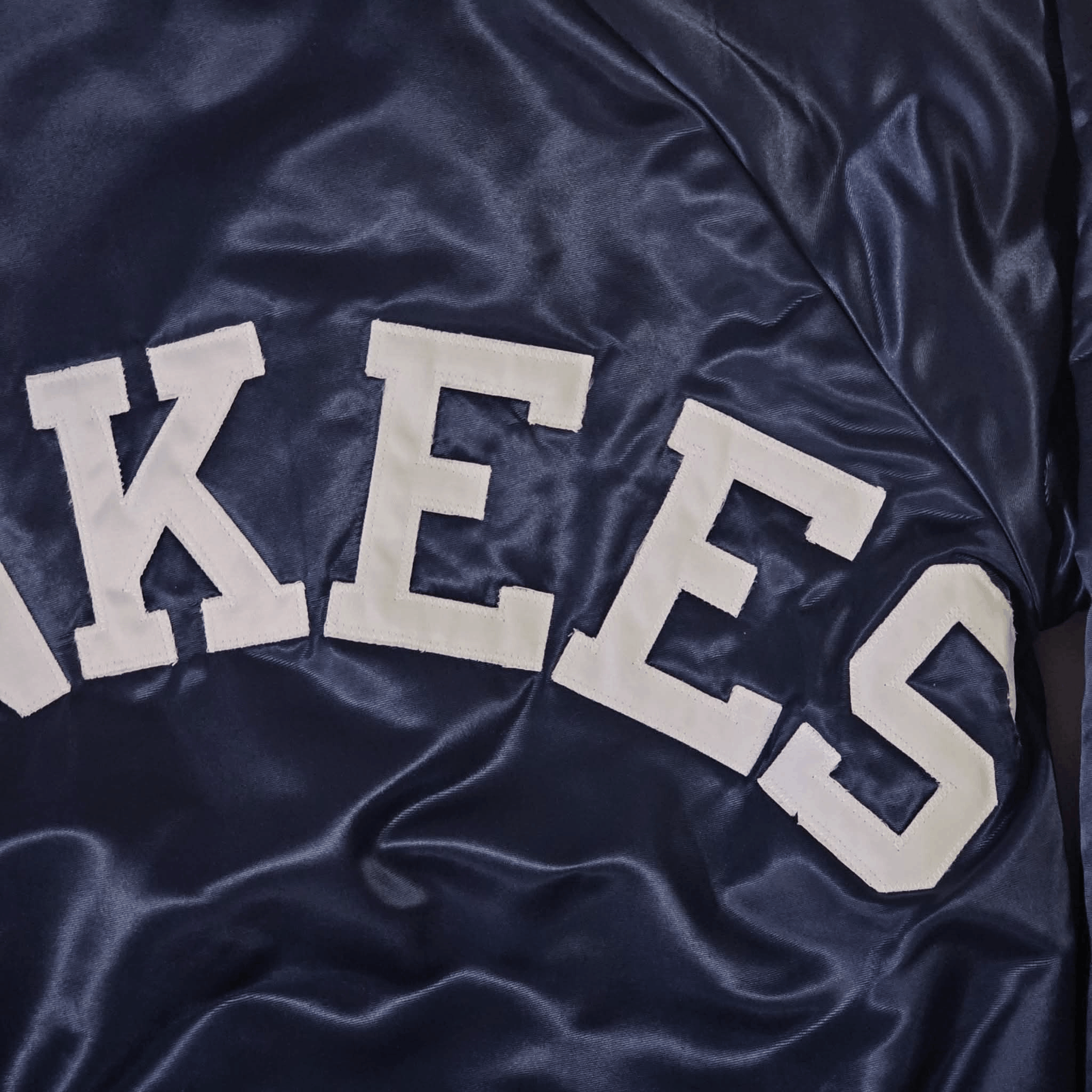 Chalk Line New York Yankees Vintage 80s Chalk Line Satin Bomber Jacket Size US S / EU 44-46 / 1 - 7 Thumbnail