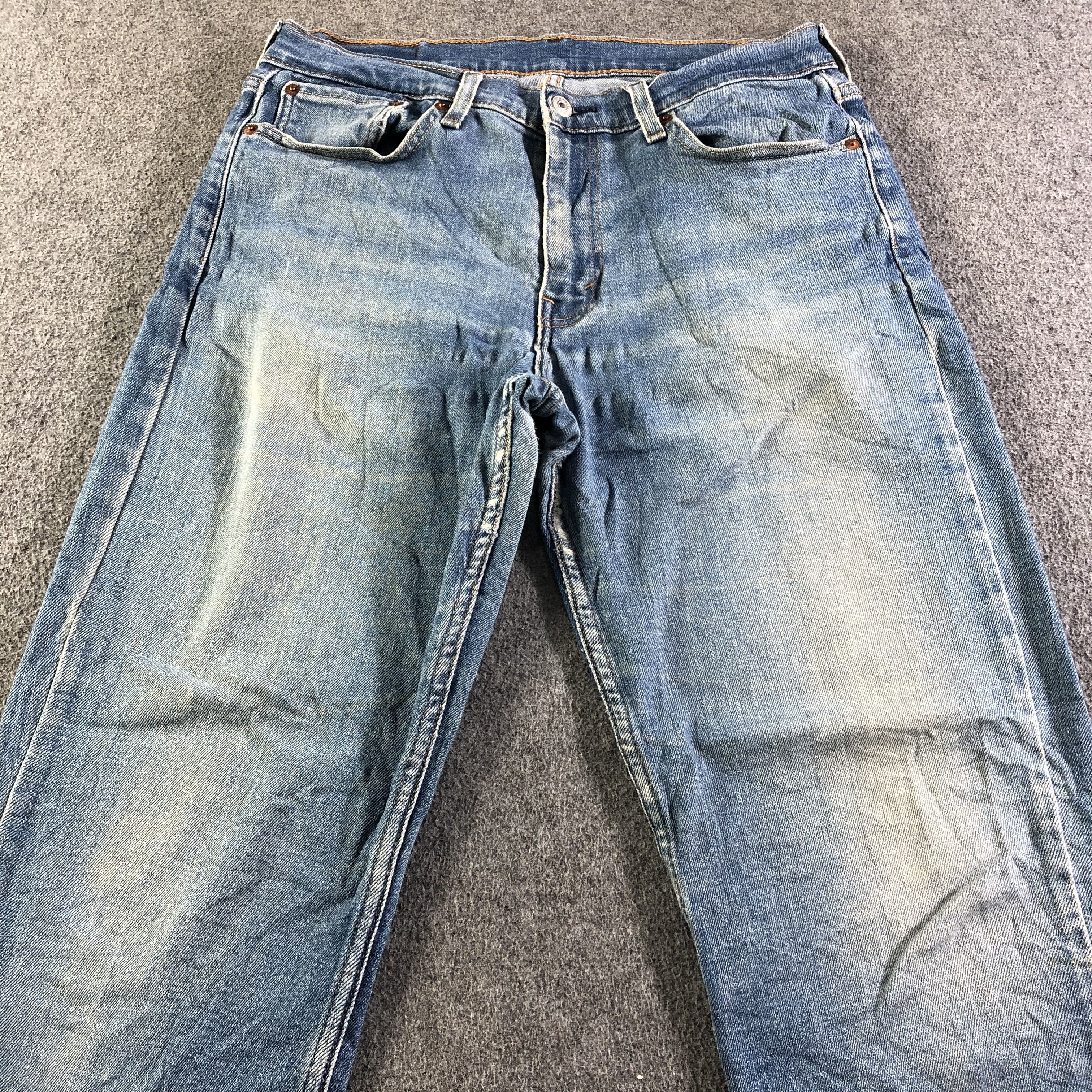 Levi's Vintage Blue Wash Levis 514 Jeans-J4382 Size US 32 / EU 48 - 3 Thumbnail