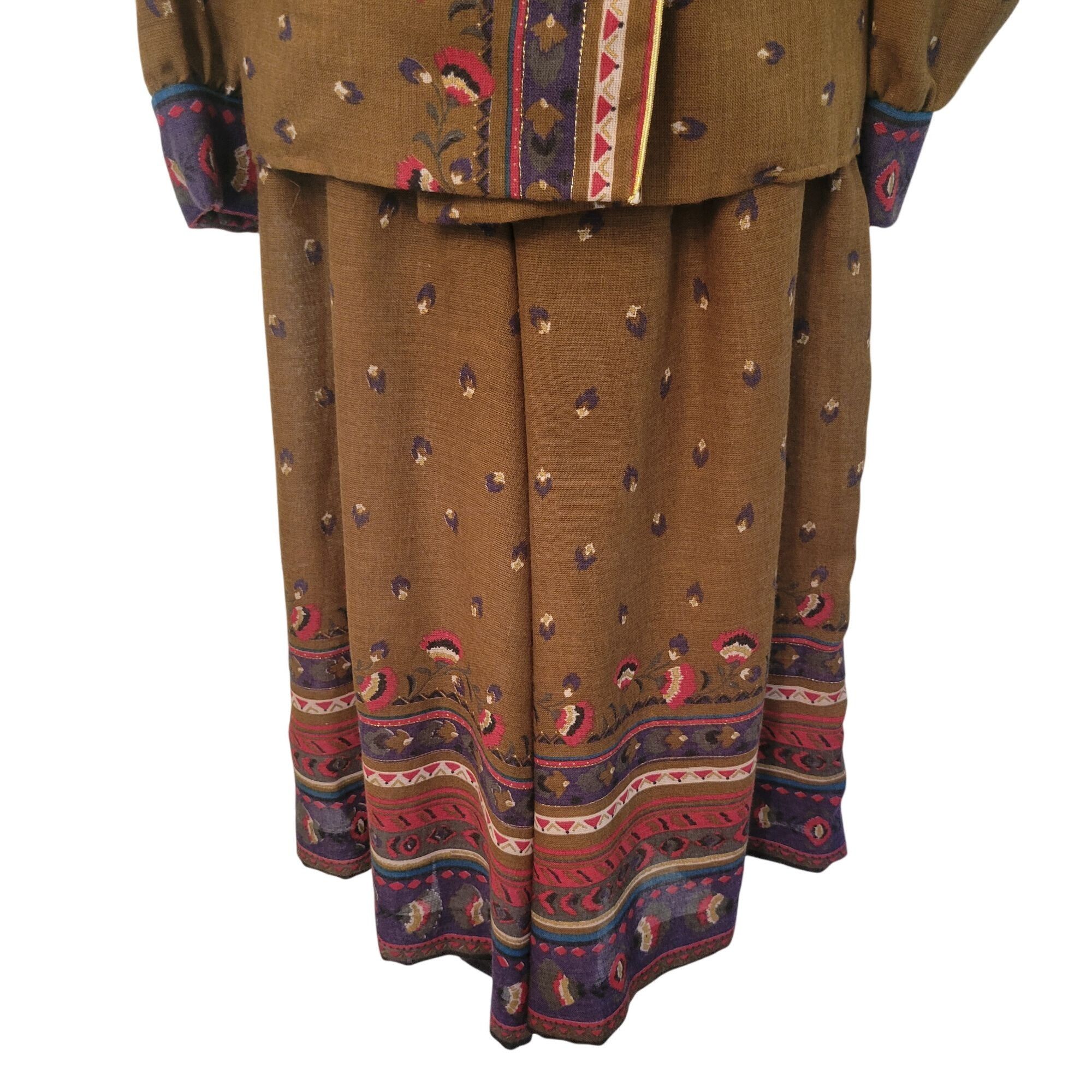 Vintage Vintage Joseph Piselli Bal De Grace 2 Piece Set 8 Paisley Pr Size M / US 6-8 / IT 42-44 - 18 Thumbnail