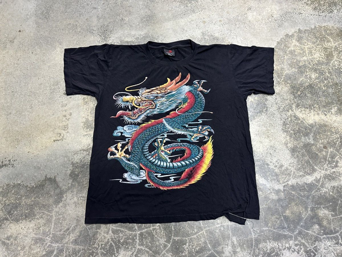 Other Distressed🔥 Dragon Big Print Tee Size US L / EU 52-54 / 3 - 1 Thumbnail