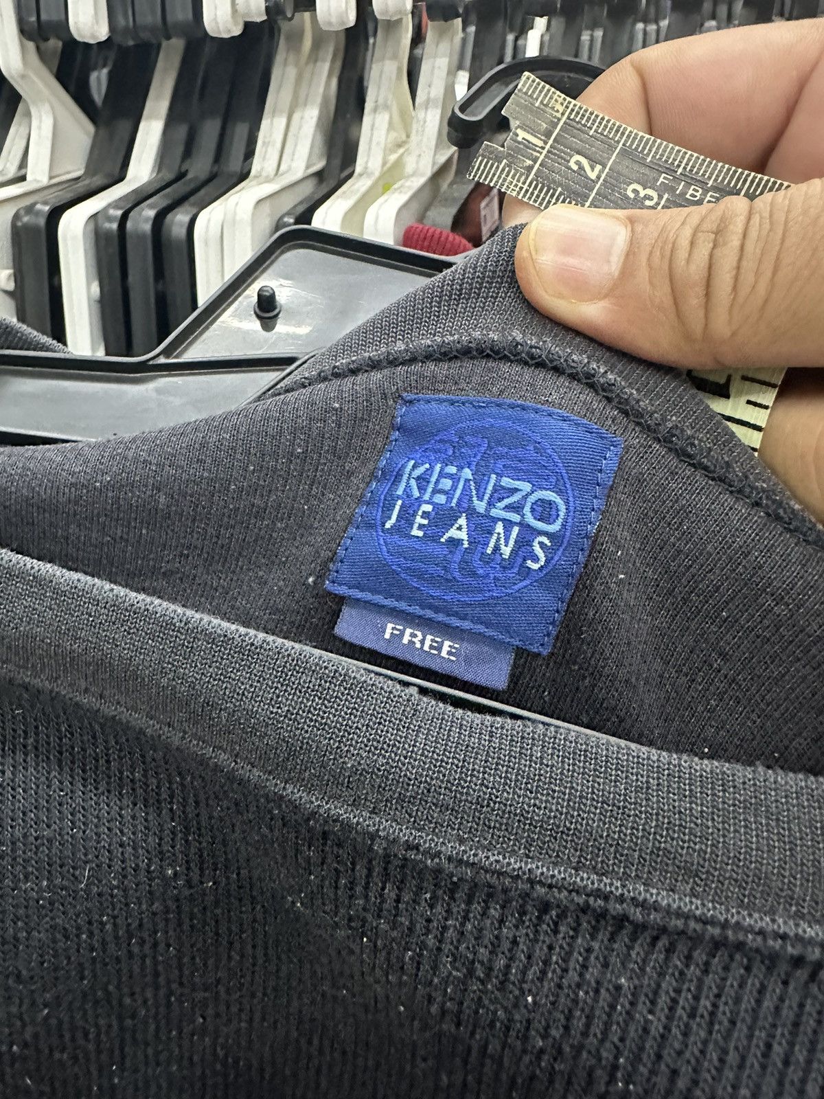 Kenzo VTG Kenzo Jeans Sweatshirts Size US L / EU 52-54 / 3 - 12 Thumbnail
