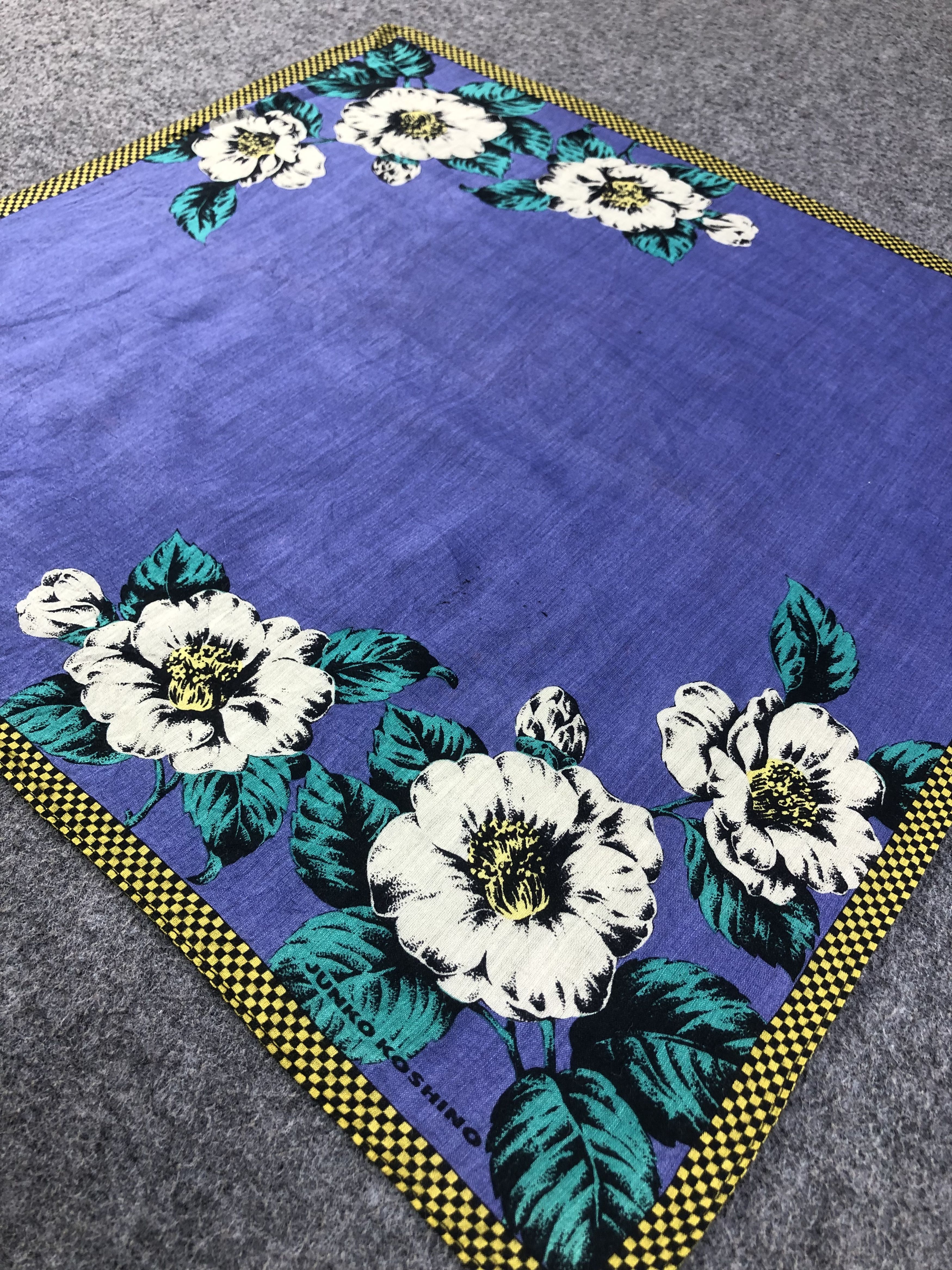 Japanese Brand × Mr. Junko × Vintage Junko Koshino Handkerchief / Bandana / Neckerchief Size ONE SIZE - 4 Thumbnail