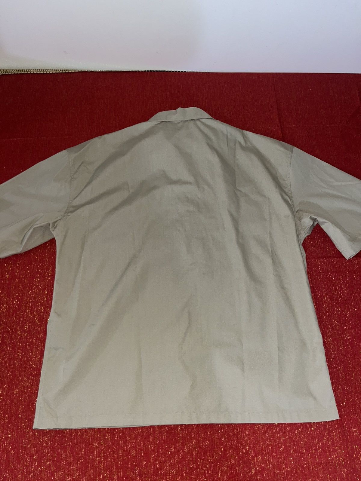Prada Prada Technical Cotton Zip Up Shirt Sz Small Size US S / EU 44-46 / 1 - 14 Thumbnail