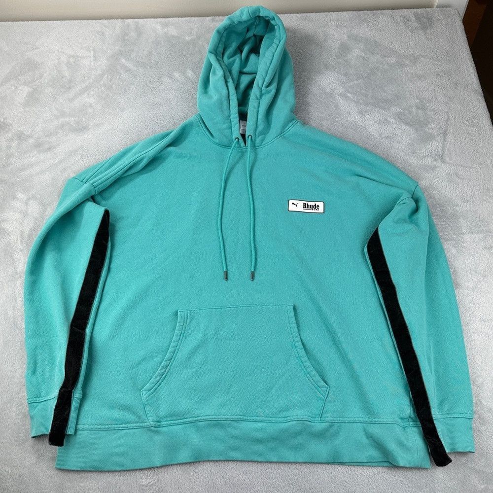 Rhude Puma x Rhude Blue Hoodie Men’s Size XL Size US XL / EU 56 / 4 - 1 Thumbnail