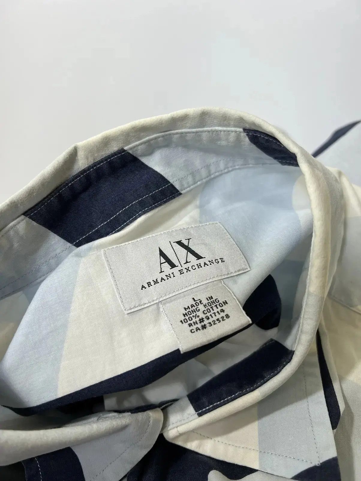 Armani Exchange Vintage Armani Exchange long sleeve shirt Size US L / EU 52-54 / 3 - 3 Thumbnail