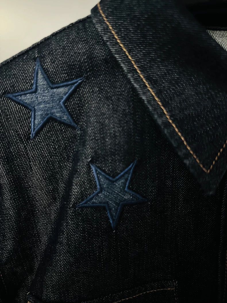 Givenchy Givenchy Denim shirt with embroidered star design, XS size Size US XS / EU 42 / 0 - 3 Thumbnail