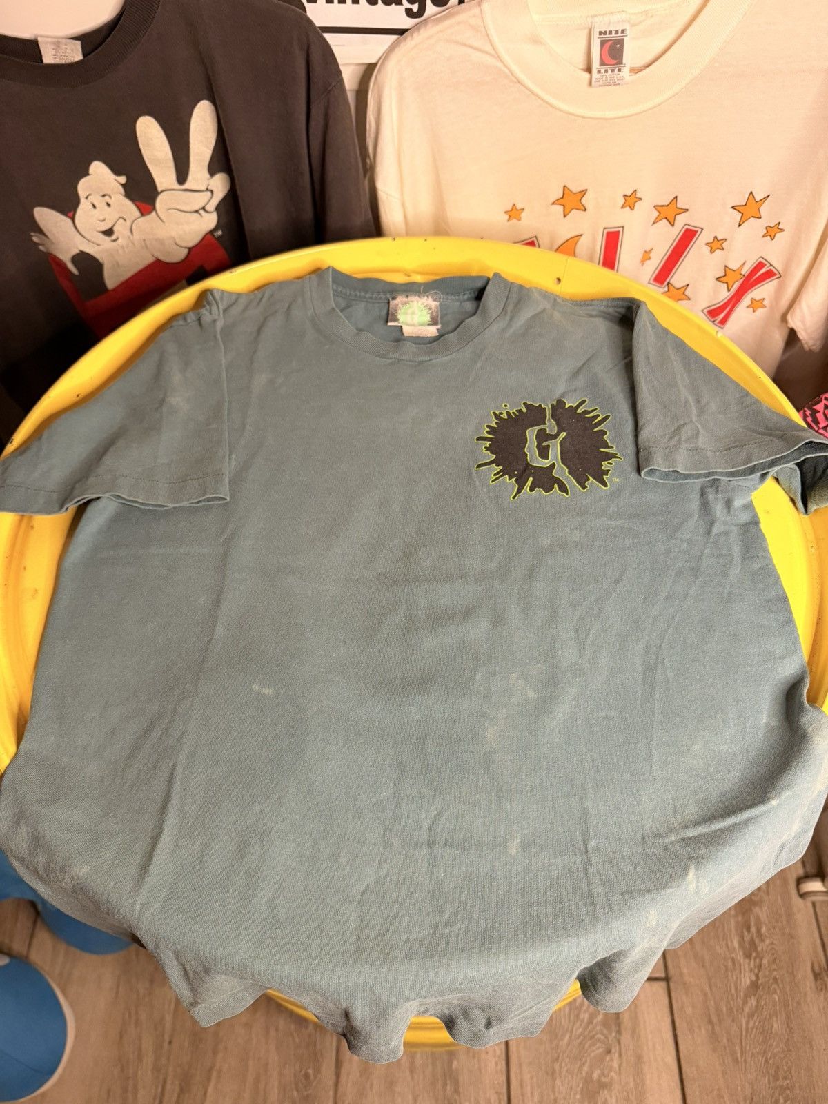 Vintage 1990s goosebumps grim reaper single stitch T-Shirt Size US S / EU 44-46 / 1 - 4 Thumbnail
