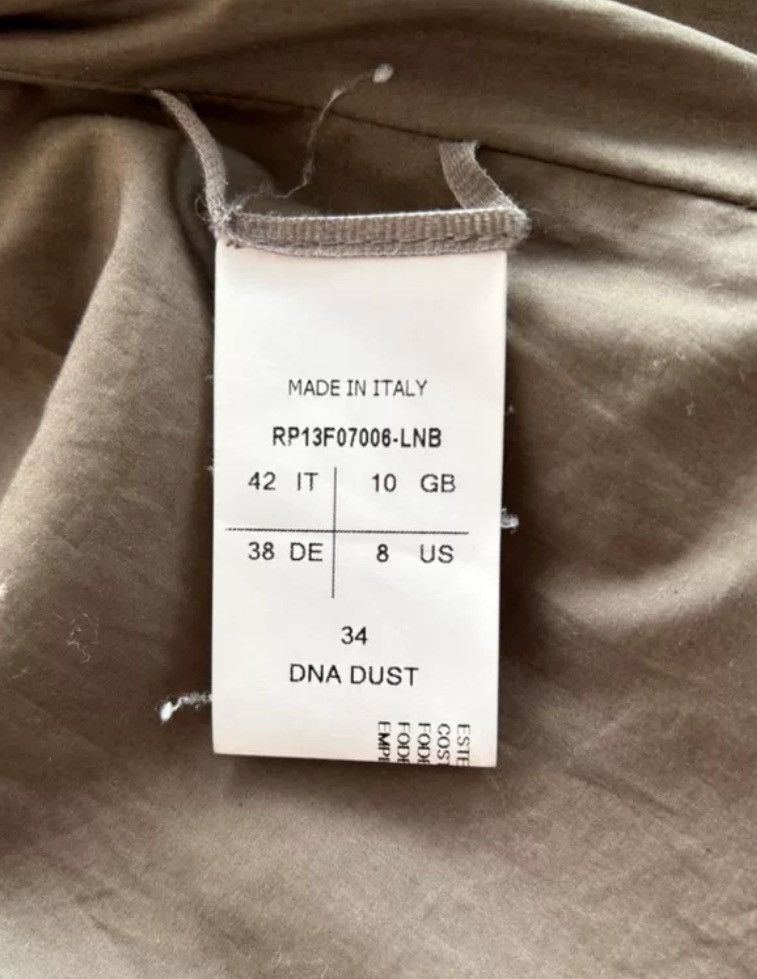 Rick Owens Rick Owens Fall 13 Earth Color Wasteland leather jacket Size US M / EU 48-50 / 2 - 9 Thumbnail