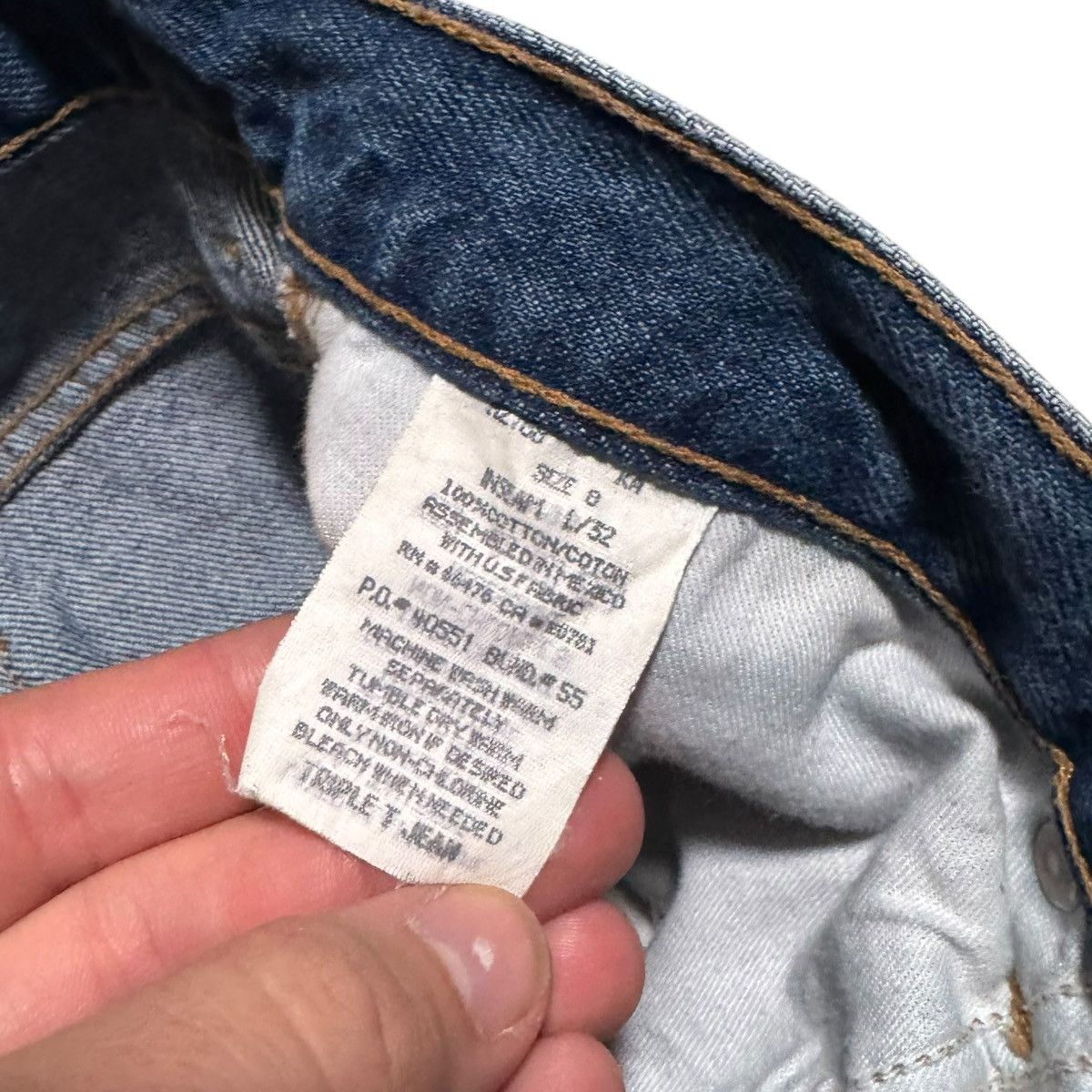 Tommy Hilfiger VNTG Tommy Hilfiger Straight Leg Jeans Women's 28.25x31 7/8 Size 28" / US 6 / IT 42 - 7 Thumbnail