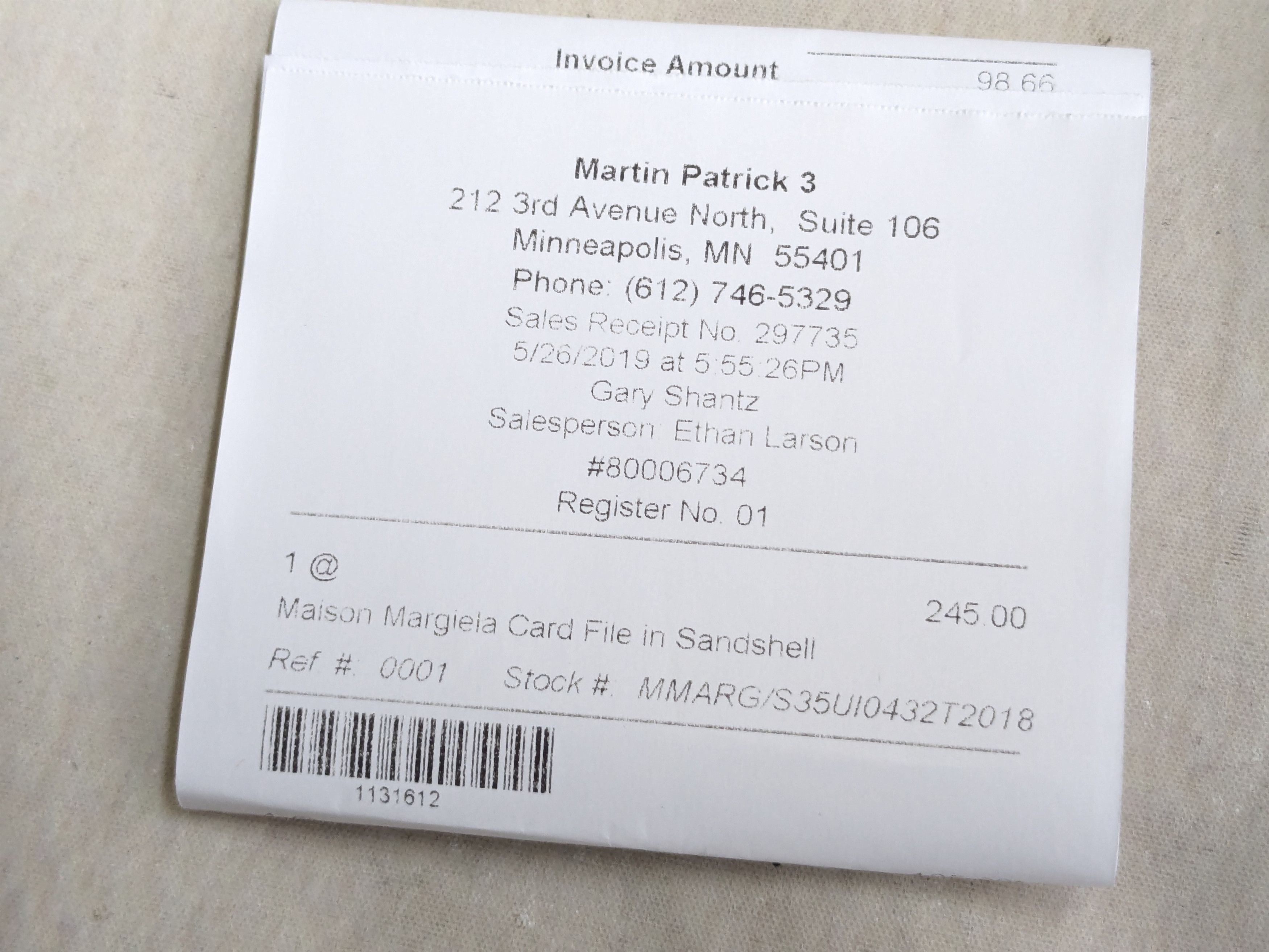 Maison Margiela Maison Margiela Cardholder Wallet Beige Sand Leather Size ONE SIZE - 12 Thumbnail