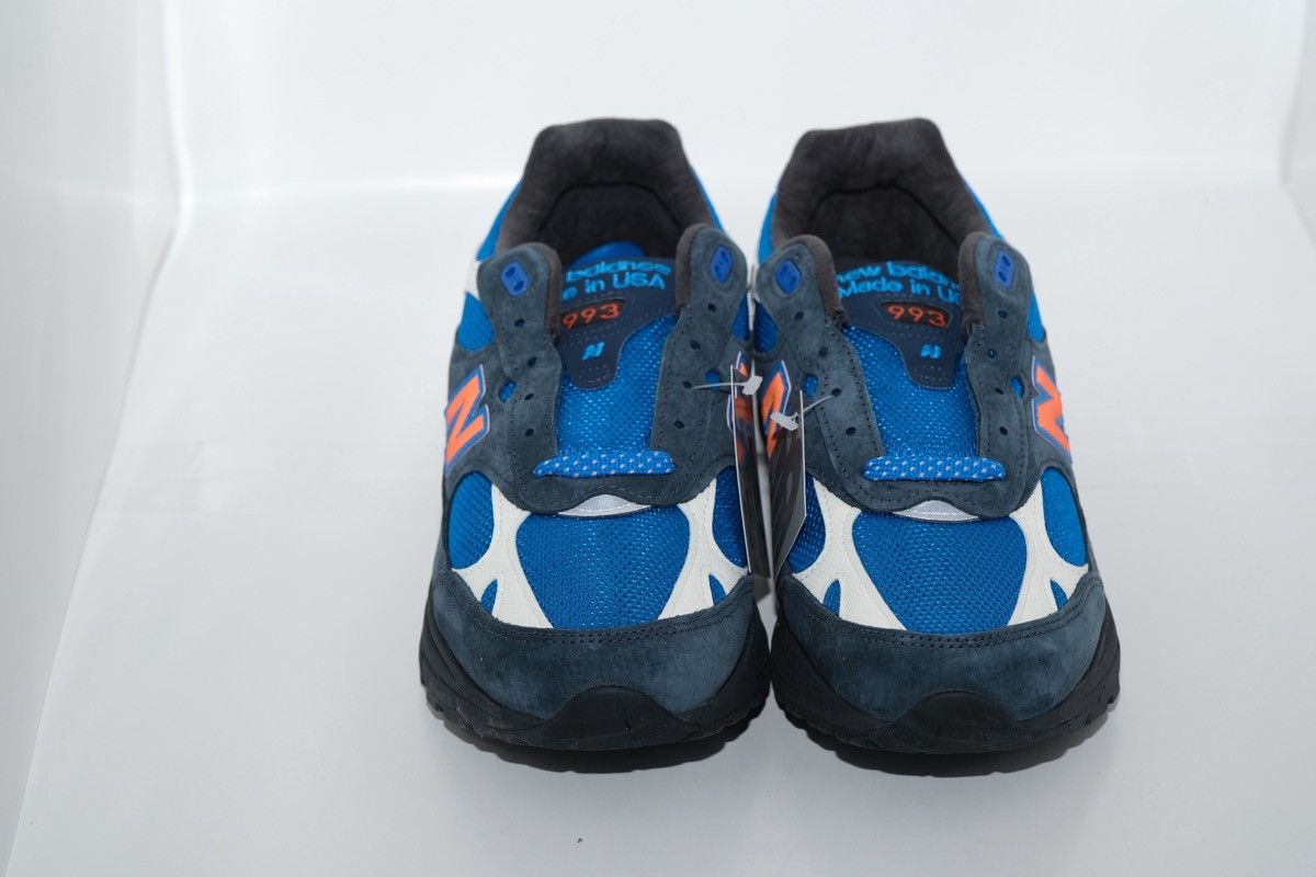 Kith × New Balance New Balance 993 MiUSA Kith Madison Square Garden Navy Knicks Size US 8.5 / EU 41-42 - 2 Thumbnail