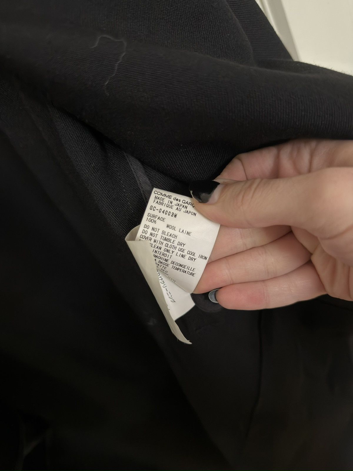 Comme des Garcons AW99 Wrap Coat Size M / US 6-8 / IT 42-44 - 7 Thumbnail