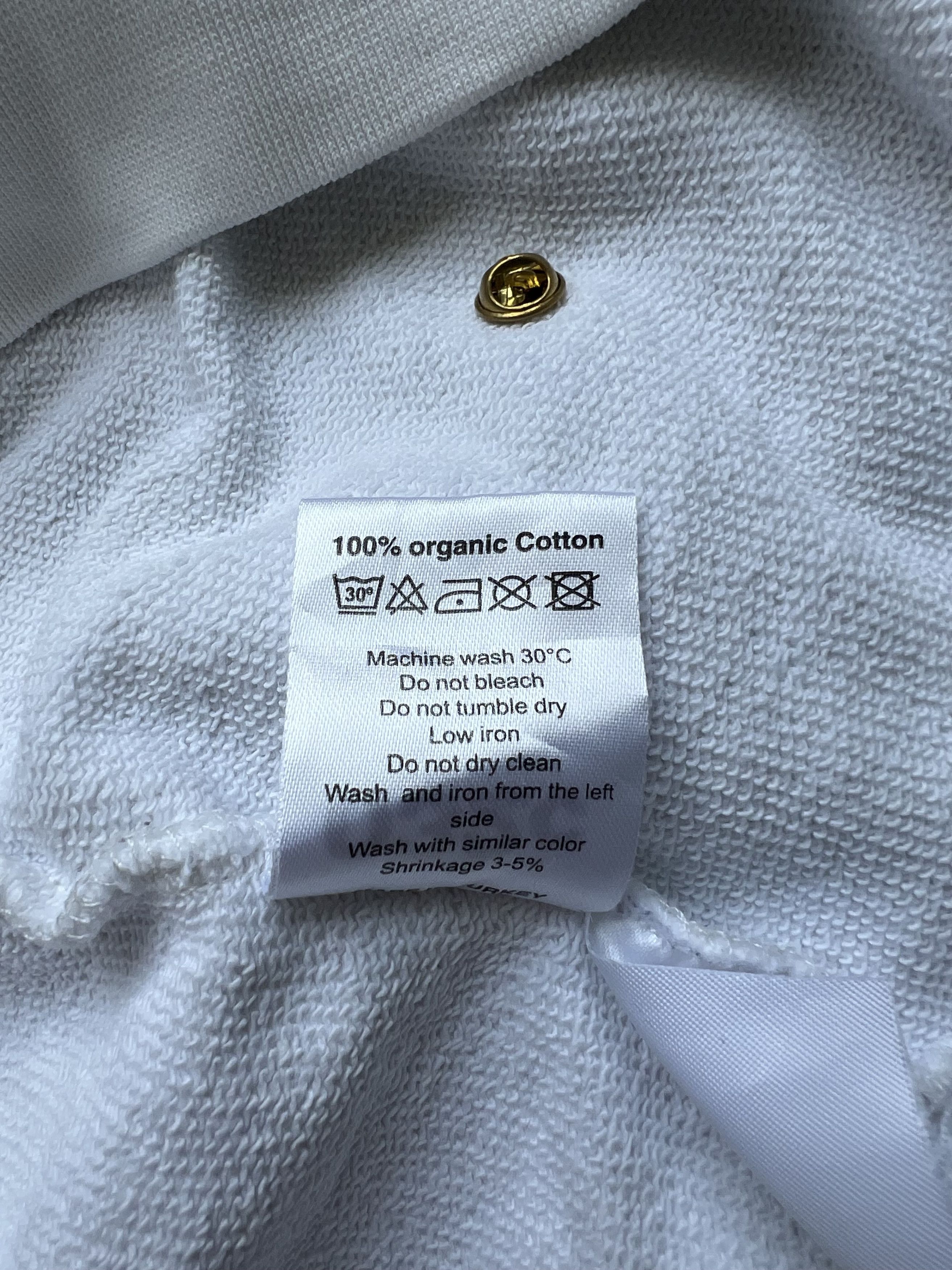 032c 032c White Embroided Hoodie Size US M / EU 48-50 / 2 - 9 Thumbnail