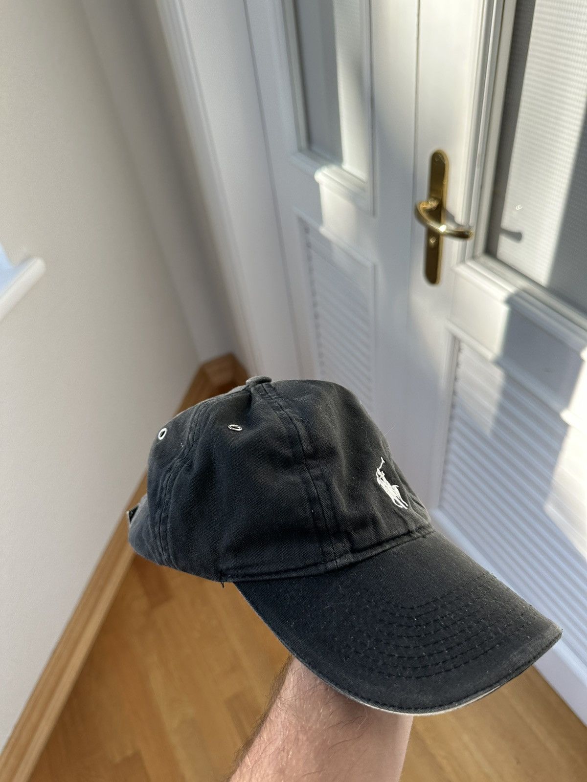 Polo Ralph Lauren Vintage Polo Ralph Lauren Cap Black Fit Back Logo Size ONE SIZE - 3 Thumbnail