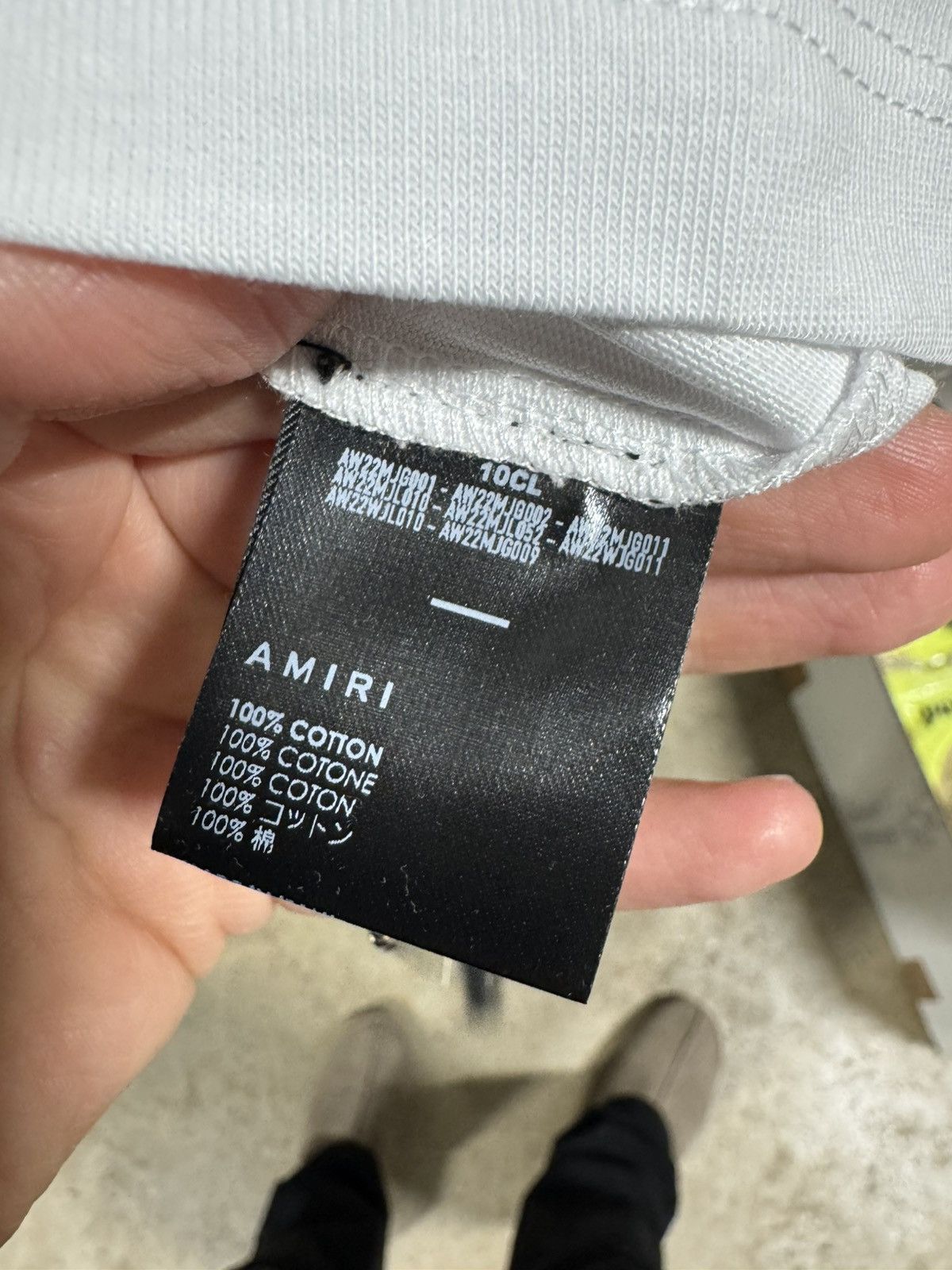 Amiri Amiri x Wes Lang T-Shirt Limited NEW 600$ Size US M / EU 48-50 / 2 - 7 Thumbnail