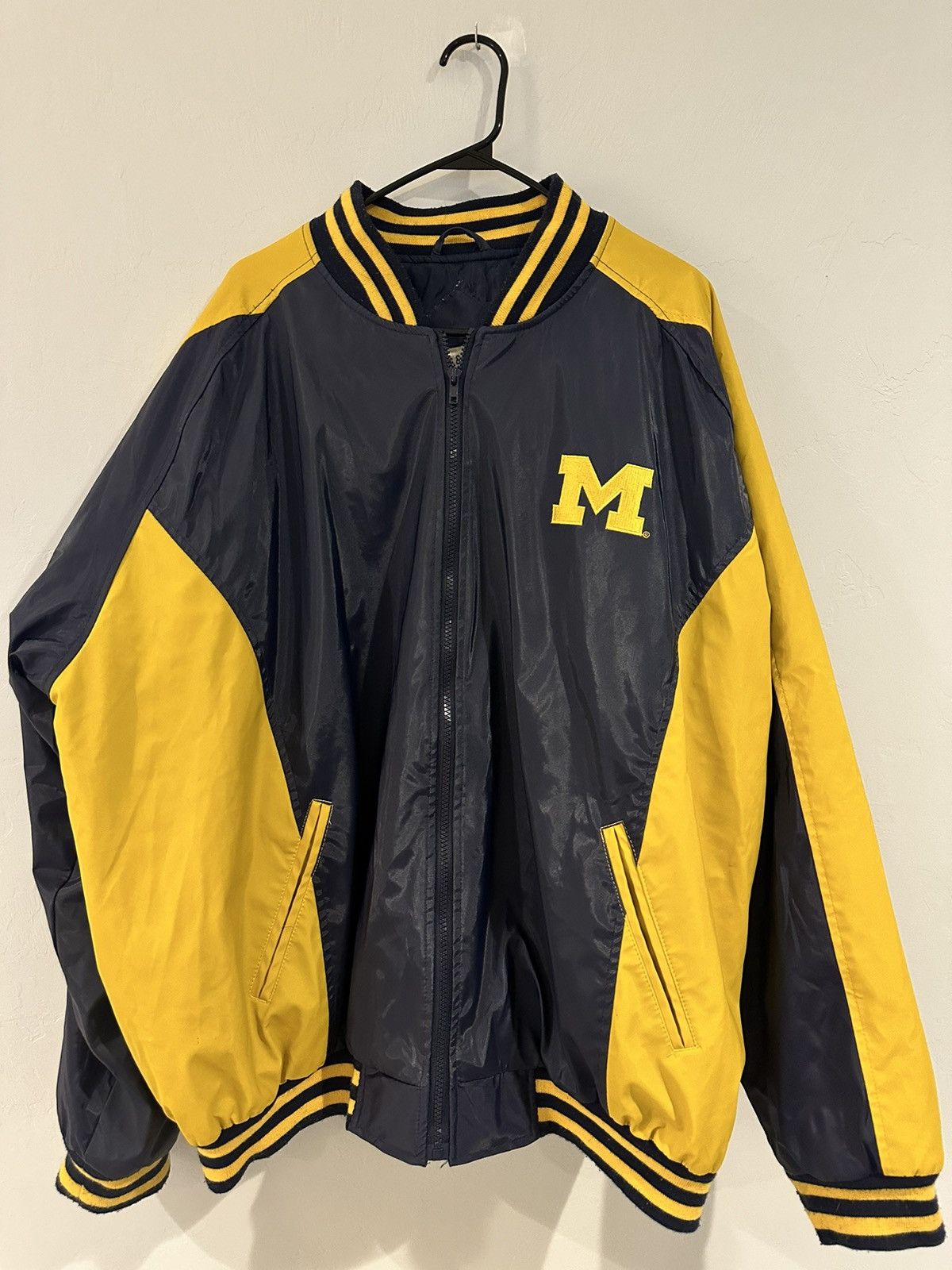 Vintage Michigan Varsity Jacket SIZE XXXL (PLZ READ DESCRIPTION) Size US XXL / EU 58 / 5 - 1 Thumbnail