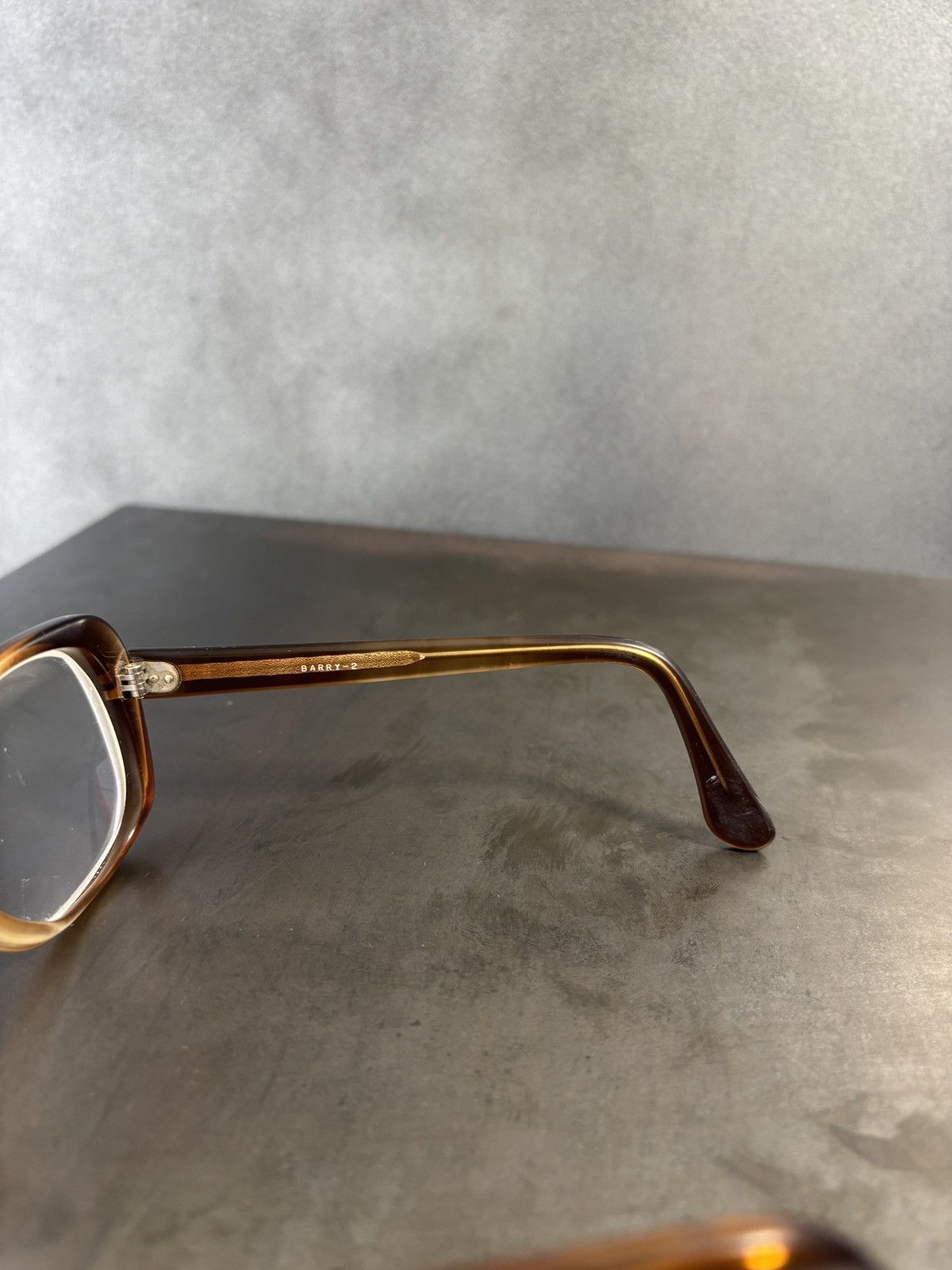 Vintage 1970s Acetate Eyeglasses 80s Vintage Frames Size ONE SIZE - 9 Thumbnail