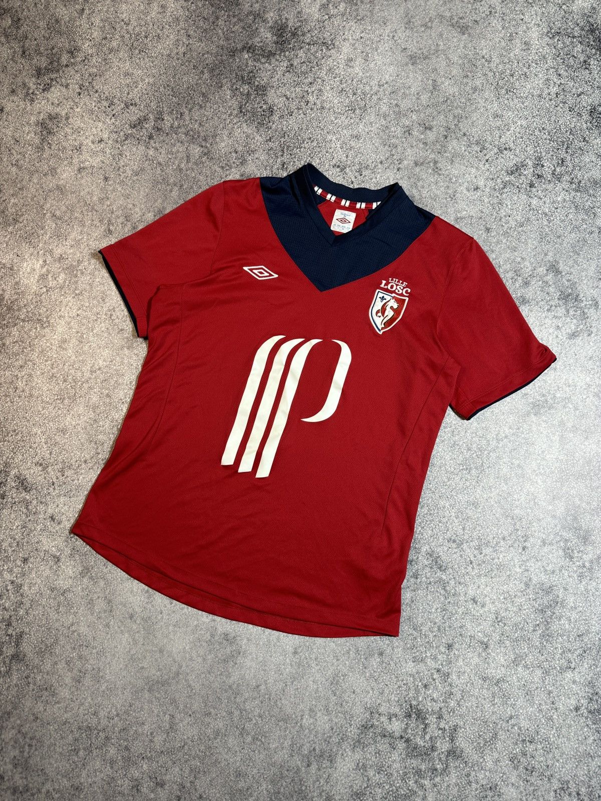 Umbro × Vintage Vintage Umbro Lille LOSC Soccer Jersey Blokecore Style Rare Size US L / EU 52-54 / 3 - 1 Thumbnail