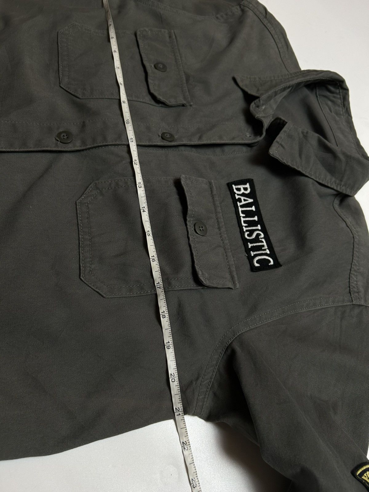 If Six Was Nine × Japanese Brand GORGE LOGO PATCHES SHIRT Size M / US 6-8 / IT 42-44 - 6 Thumbnail