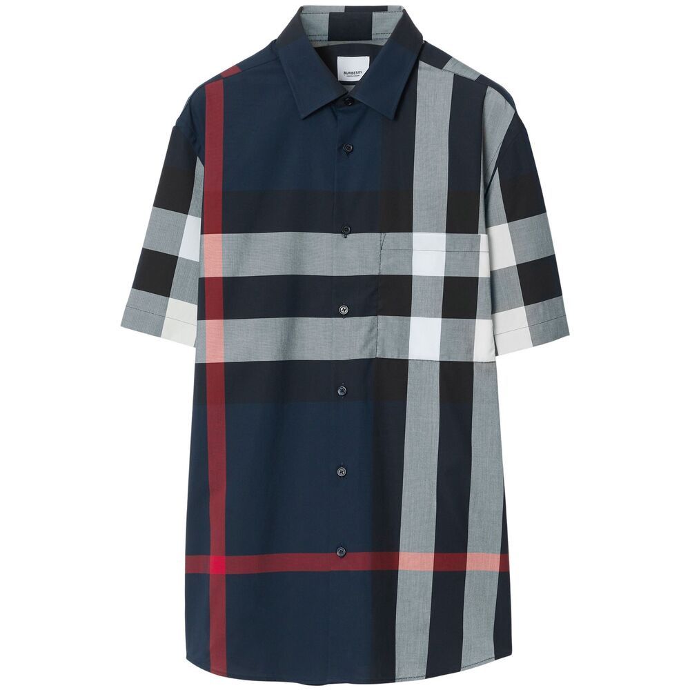 Burberry Burberry BLUE Shirts Size US M / EU 48-50 / 2 - 1 Thumbnail