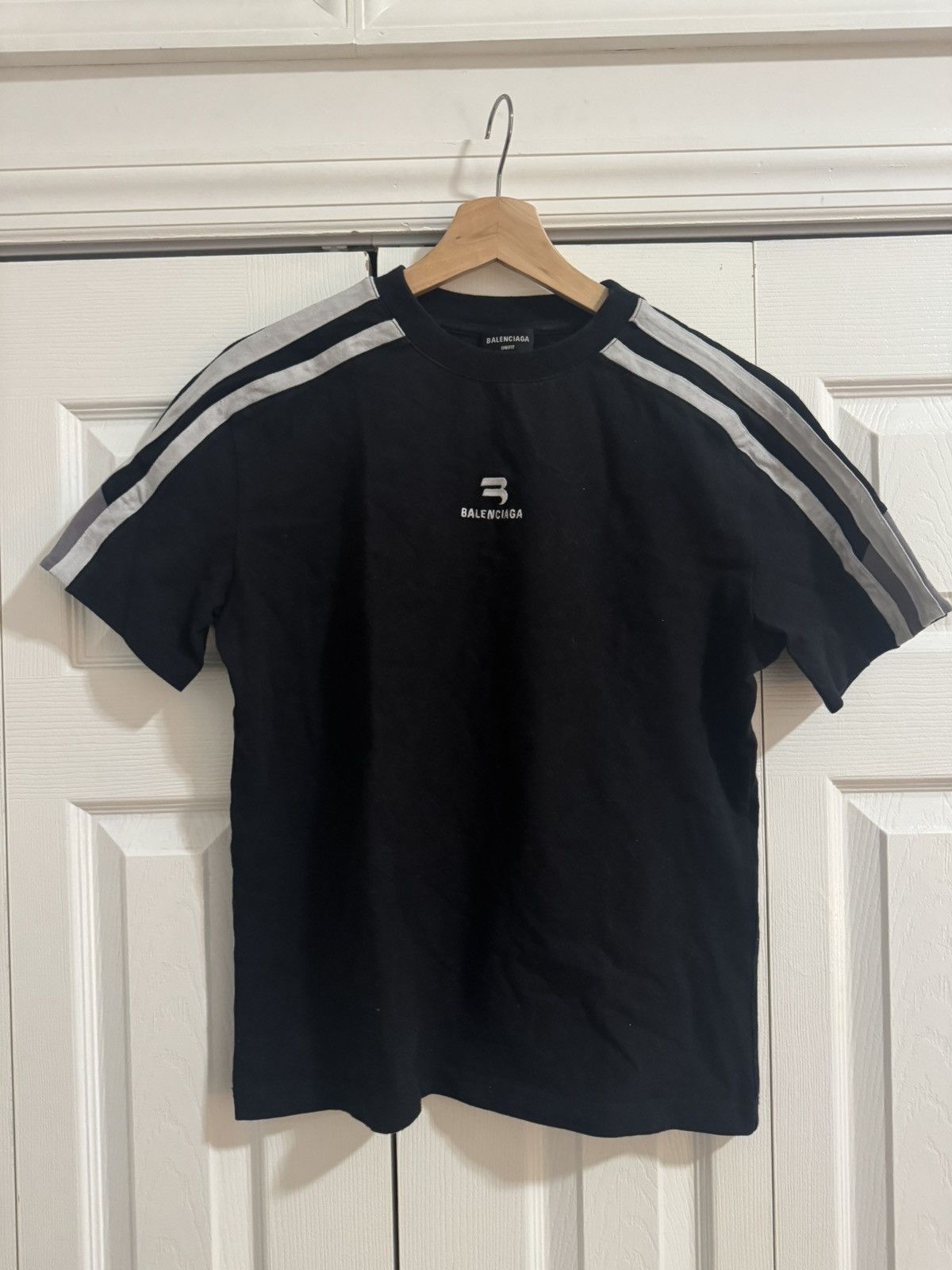 Balenciaga Sporty B Shrunken Fit Shirt Size US XL / EU 56 / 4 - 2 Thumbnail
