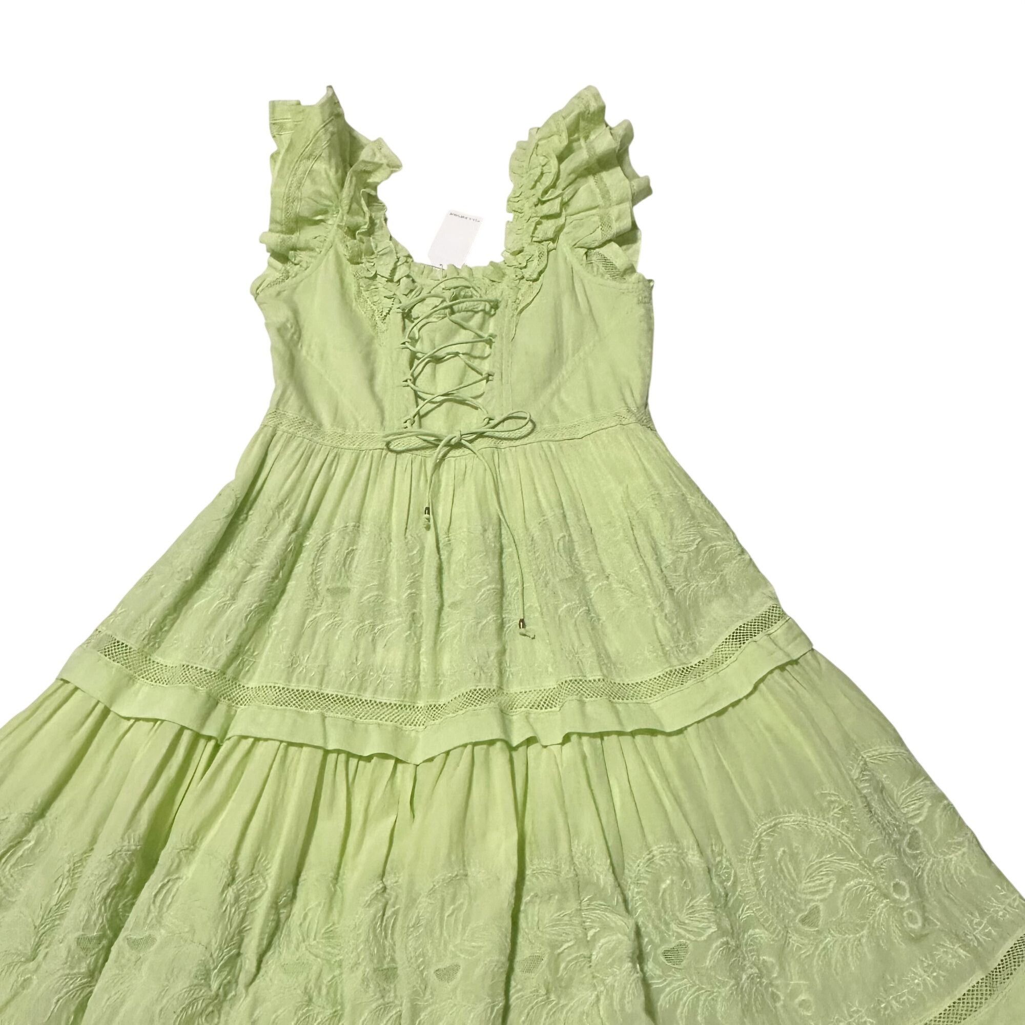 Ulla Johnson Ulla Johnson Julietta Broderie Anglaise Cotton Midi Dress, 4 Size S / US 4 / IT 40 - 7 Thumbnail