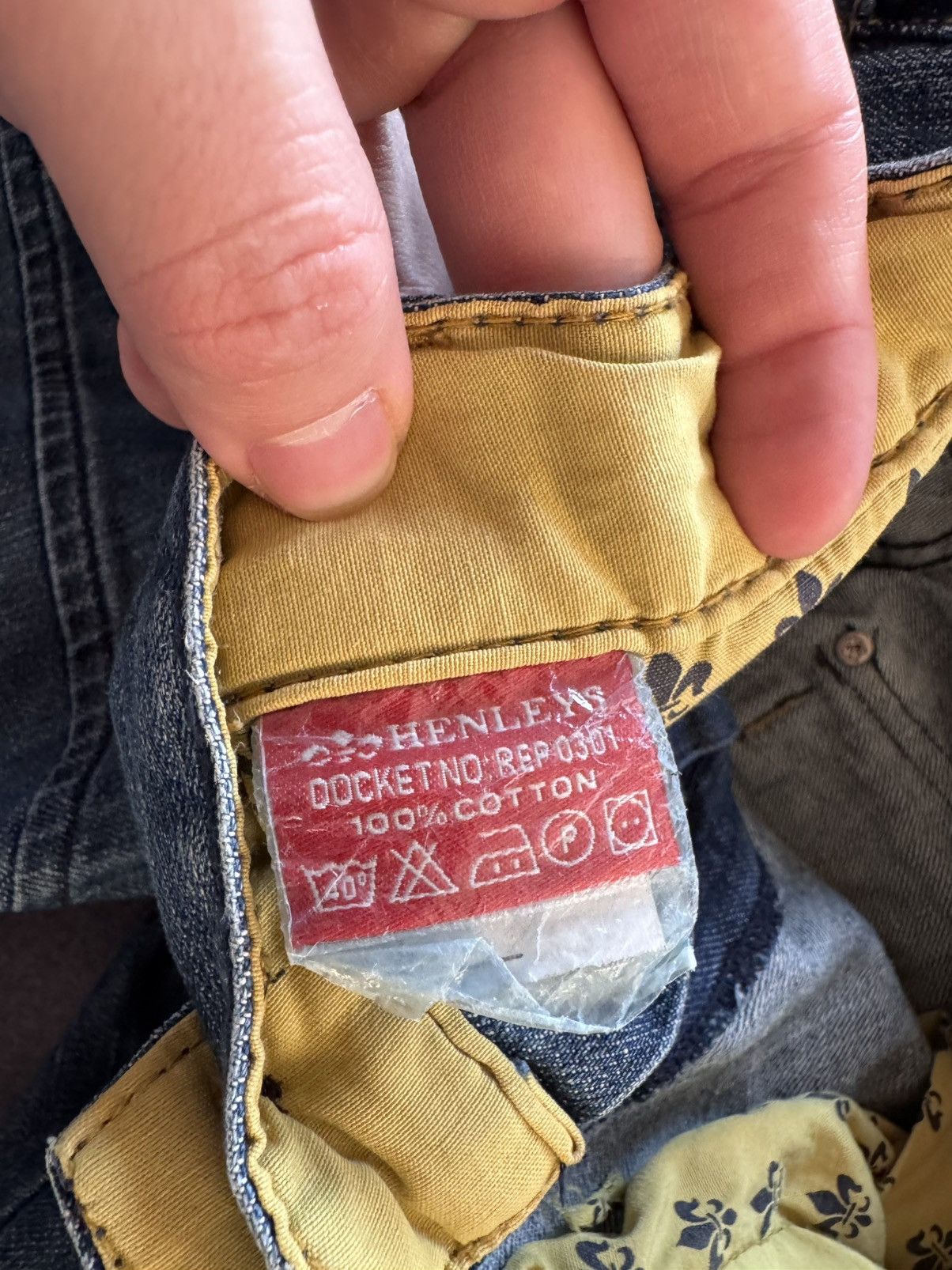 Hysteric Glamour Vintage Rick Owens Junya Watanabe Style Baggy Washed Jeans Size US 31 - 9 Thumbnail