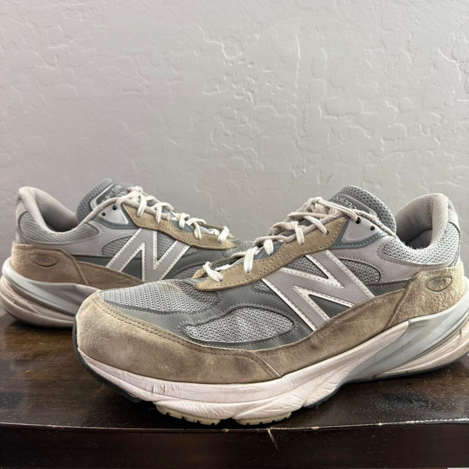 New Balance New Balance 990 Made in USA Grey Sneakers Size US 13 / EU 46 - 1 Thumbnail