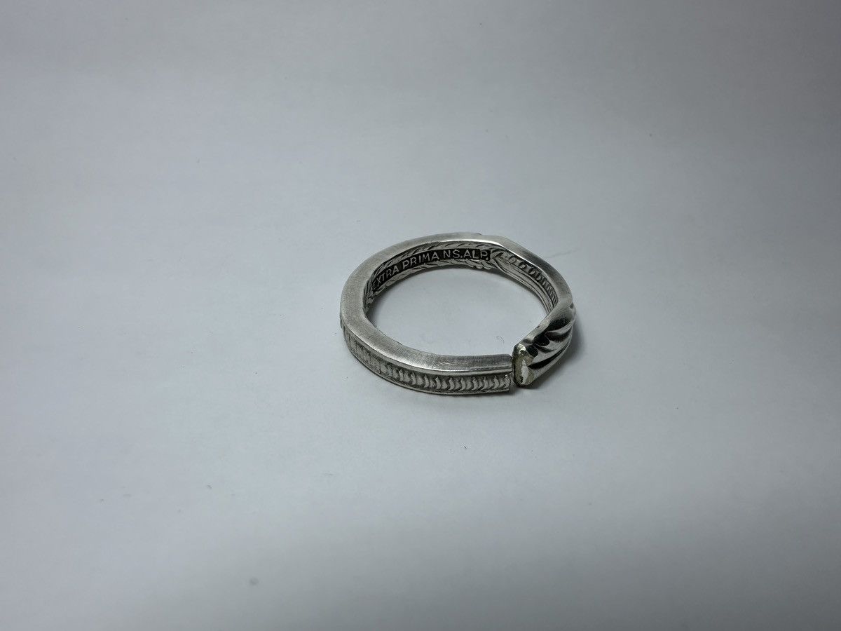 Other Vintage Hand-crafted Silver Ring x Pure Silver Size ONE SIZE - 3 Thumbnail